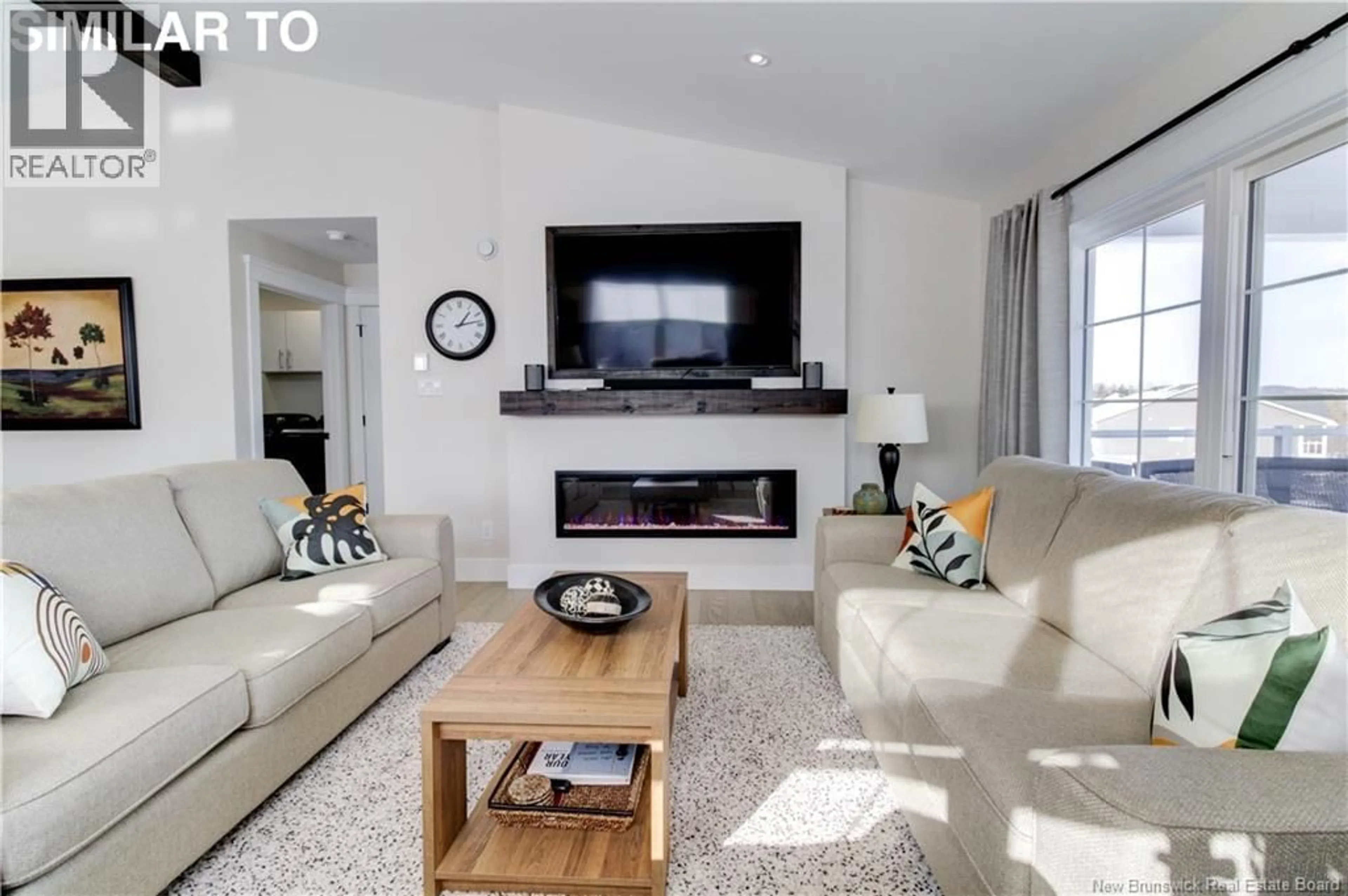 Living room with furniture, unknown for 60 MALONE WAY, Sussex New Brunswick E4E0E1