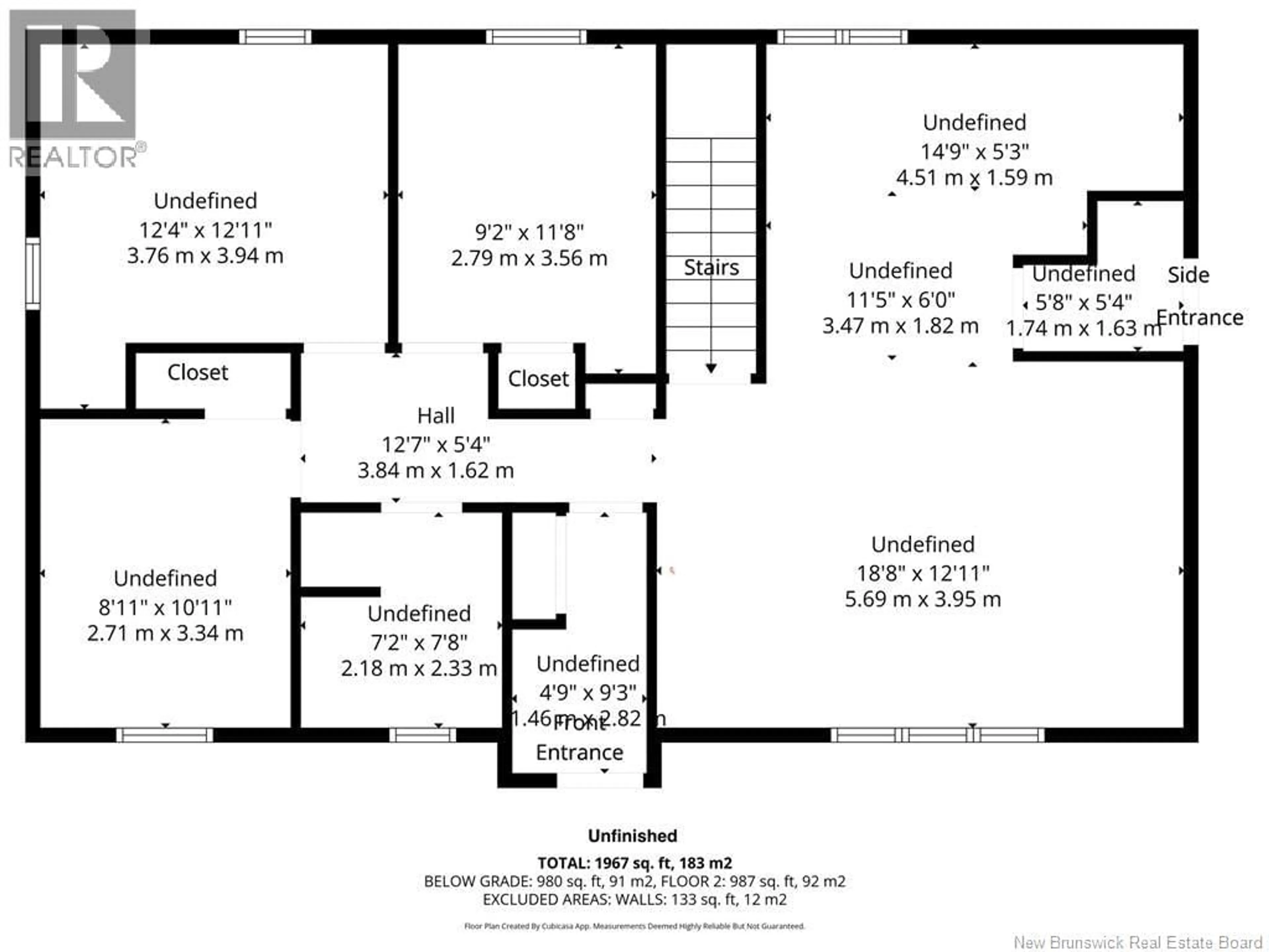 Floor plan for 171 LORNE ROAD, Lorne New Brunswick E8G1J6