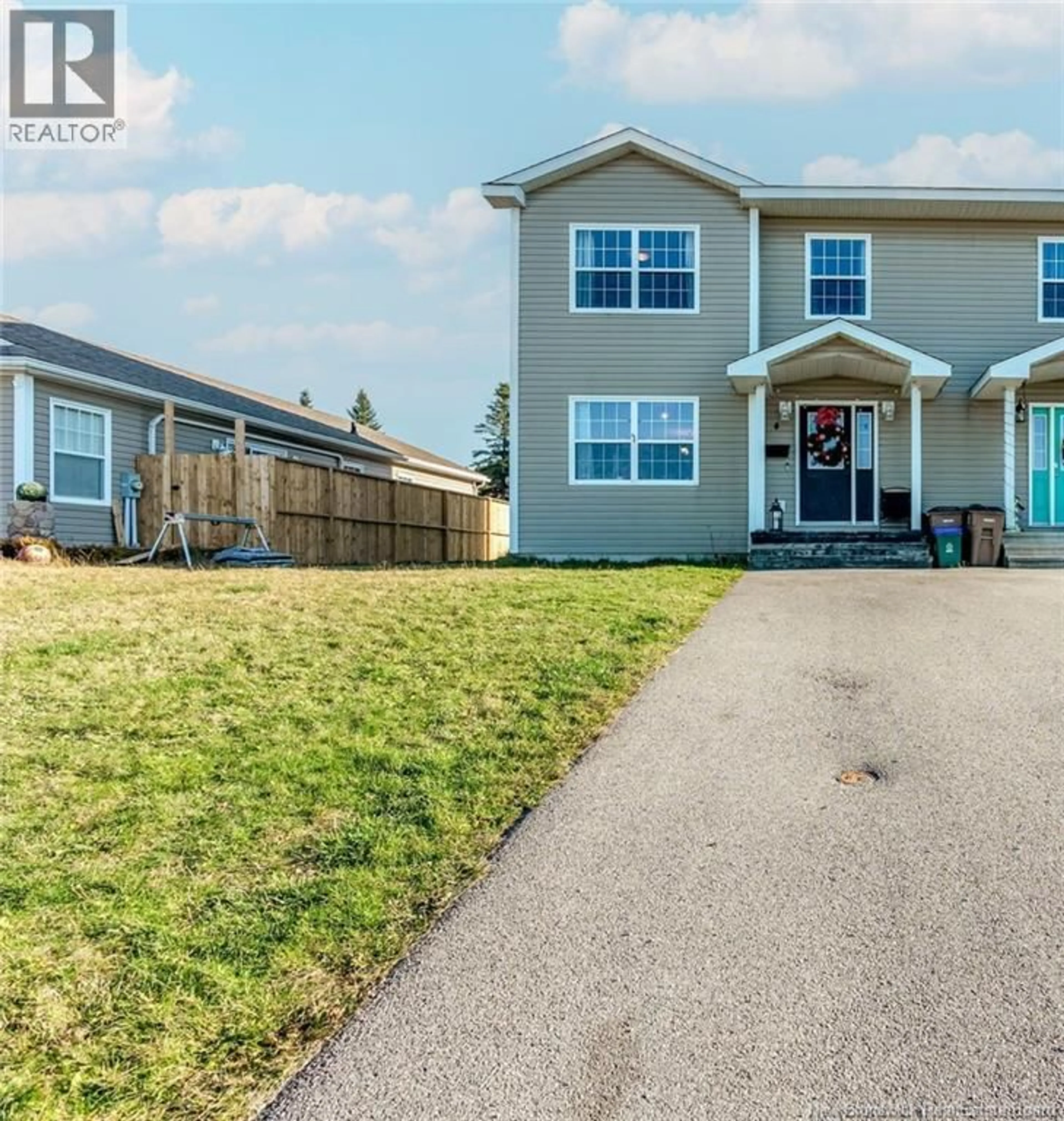 A pic from outside/outdoor area/front of a property/back of a property/a pic from drone, street for 4 BERNICE COURT, Saint John New Brunswick E2J0G9