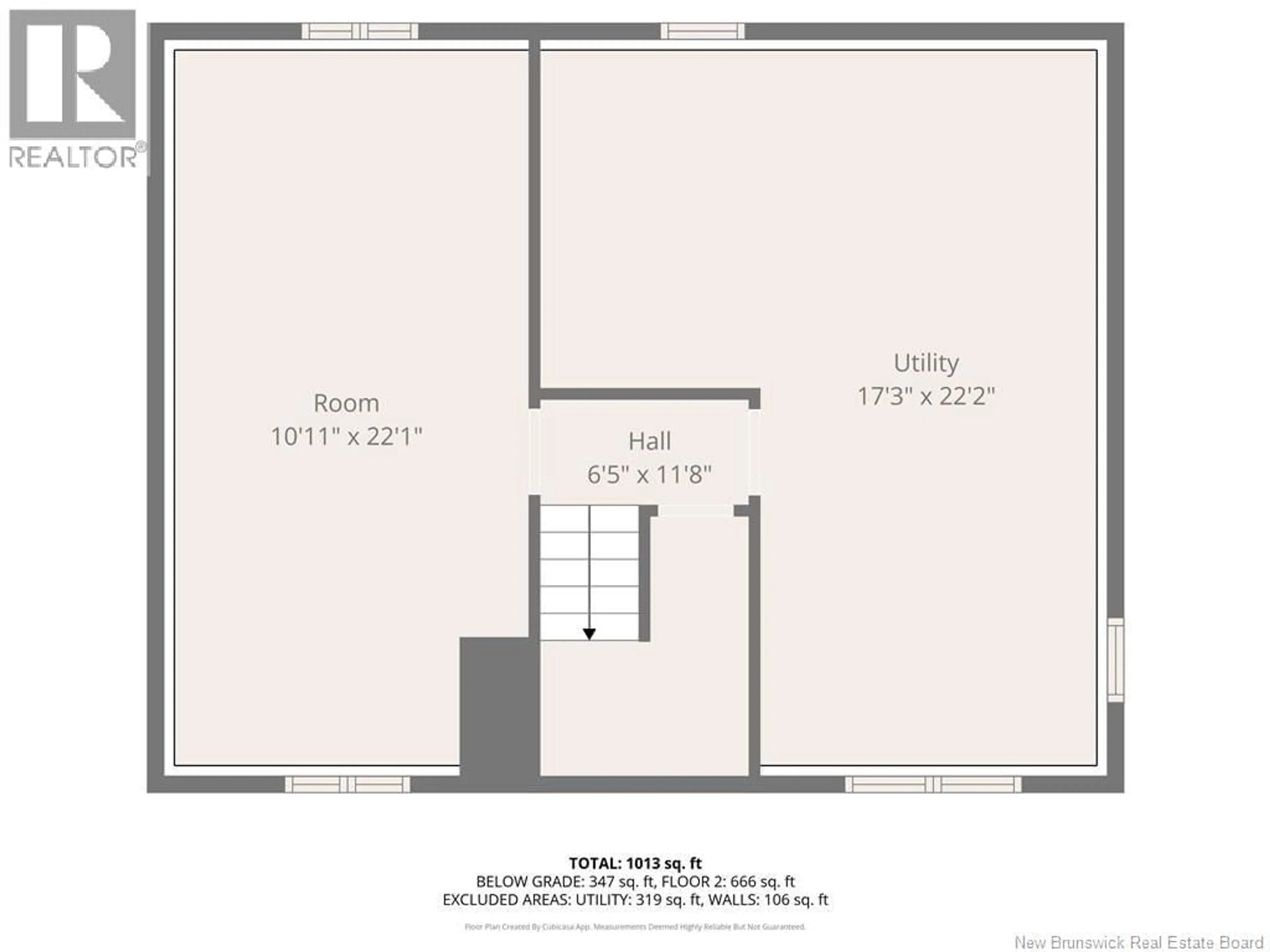 Floor plan for 339 DILLON, Dalhousie New Brunswick E8C1N4