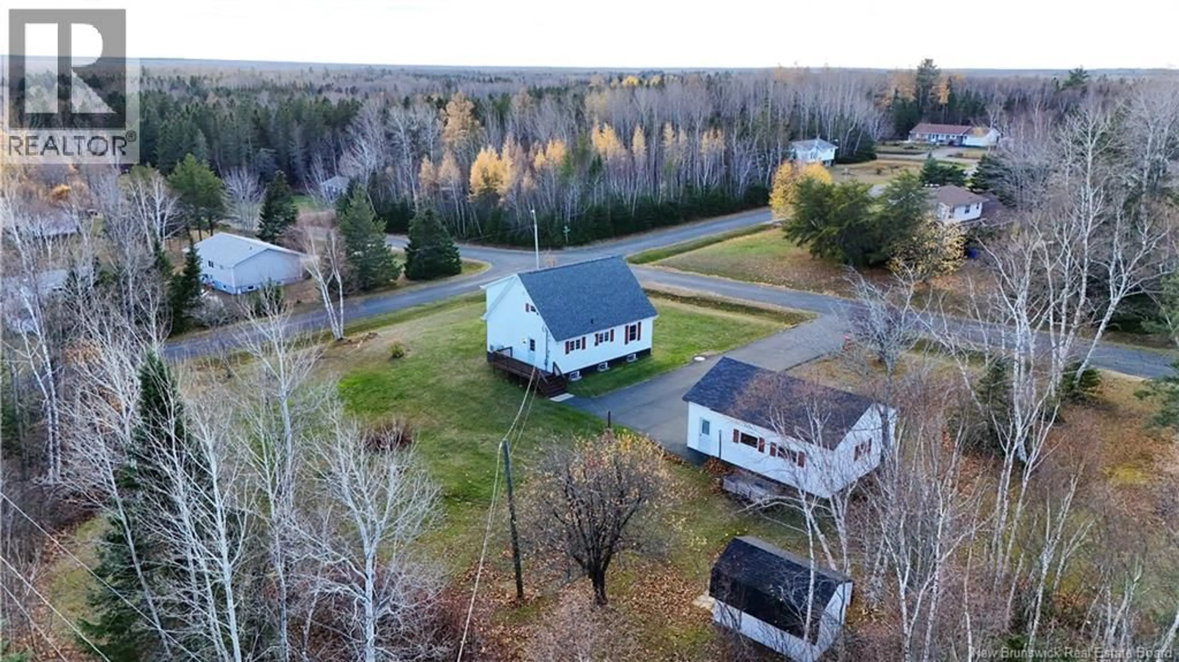 A pic from outside/outdoor area/front of a property/back of a property/a pic from drone, unknown for 450 PETRIE, North Tetagouche New Brunswick E2A4Y9