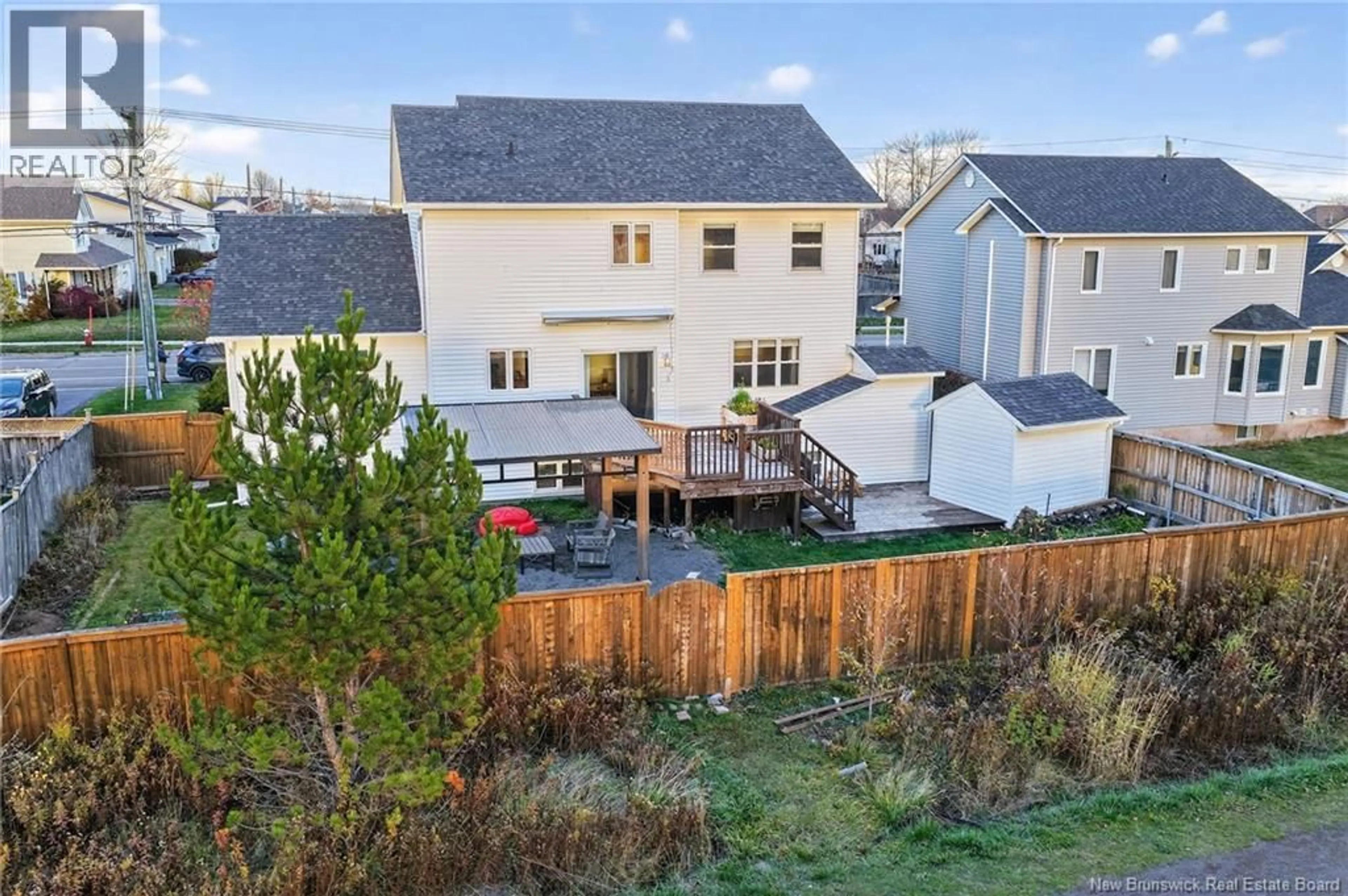 A pic from outside/outdoor area/front of a property/back of a property/a pic from drone, mountain view for 162 TWIN OAKS DR, Moncton New Brunswick E1G4W4