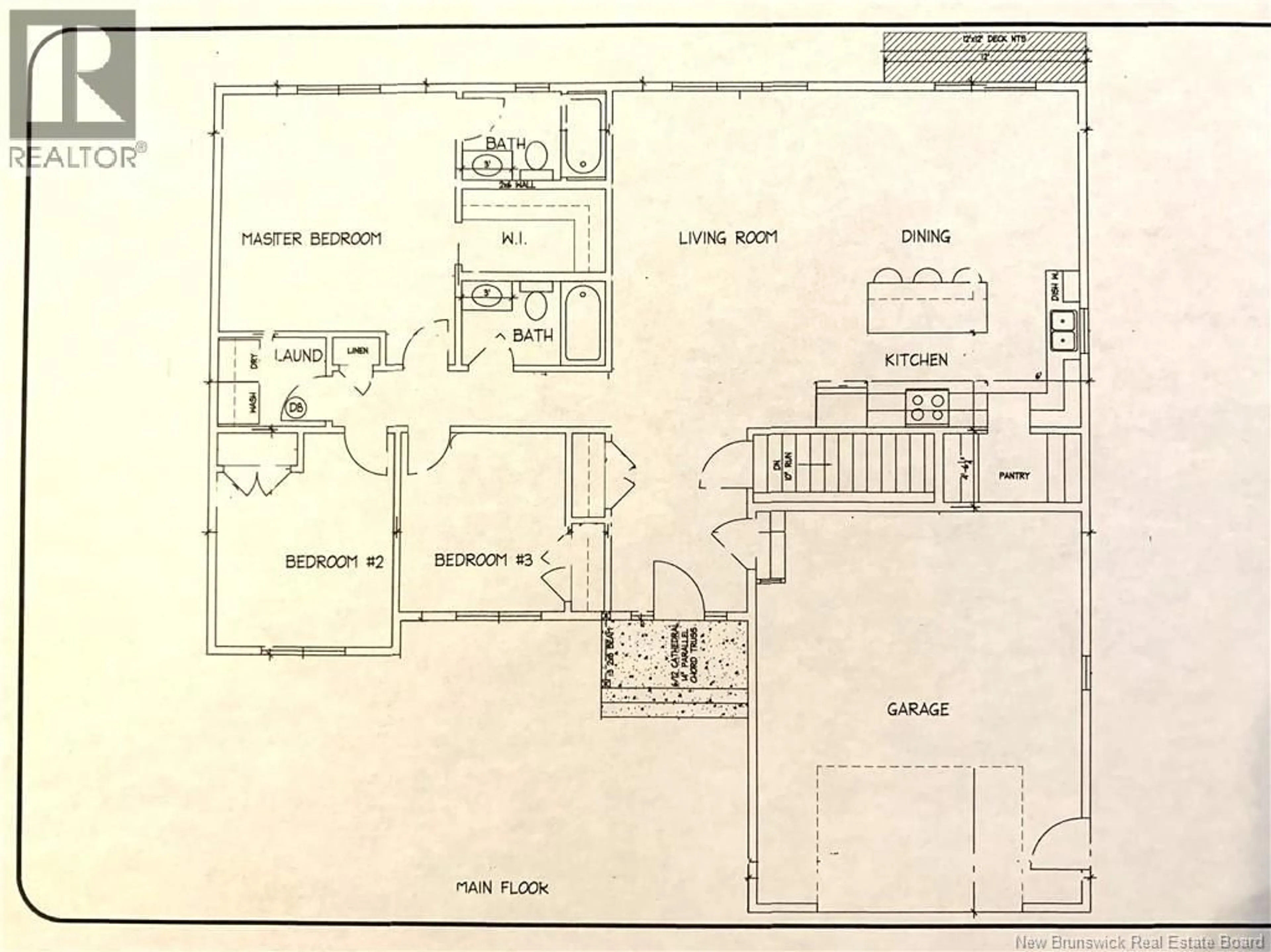 Floor plan for 57 ROBERT, Shediac New Brunswick E4P0R2