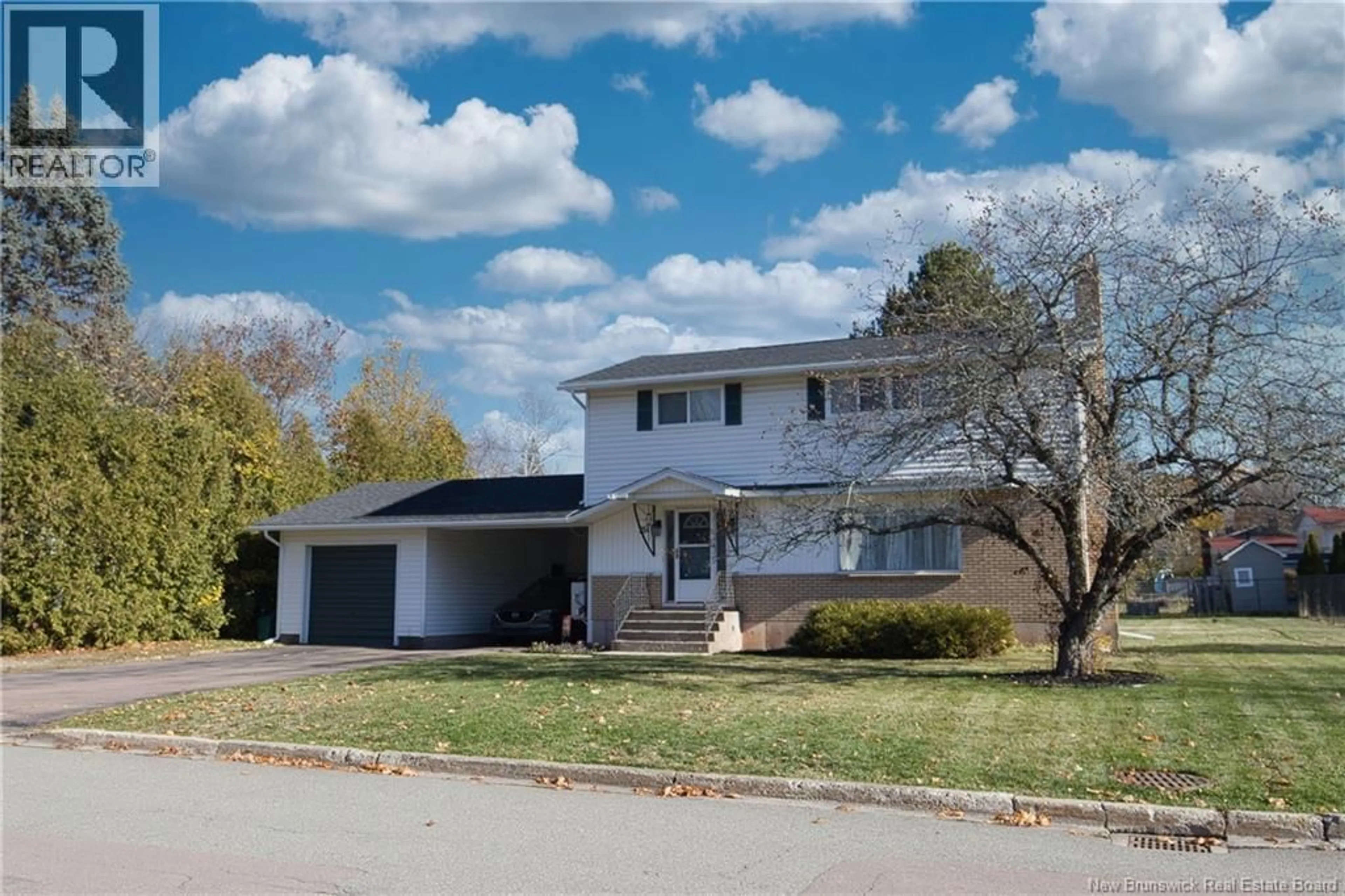 Home with vinyl exterior material, street for 214 MCALLISTER ROAD, Riverview New Brunswick E1B1T8