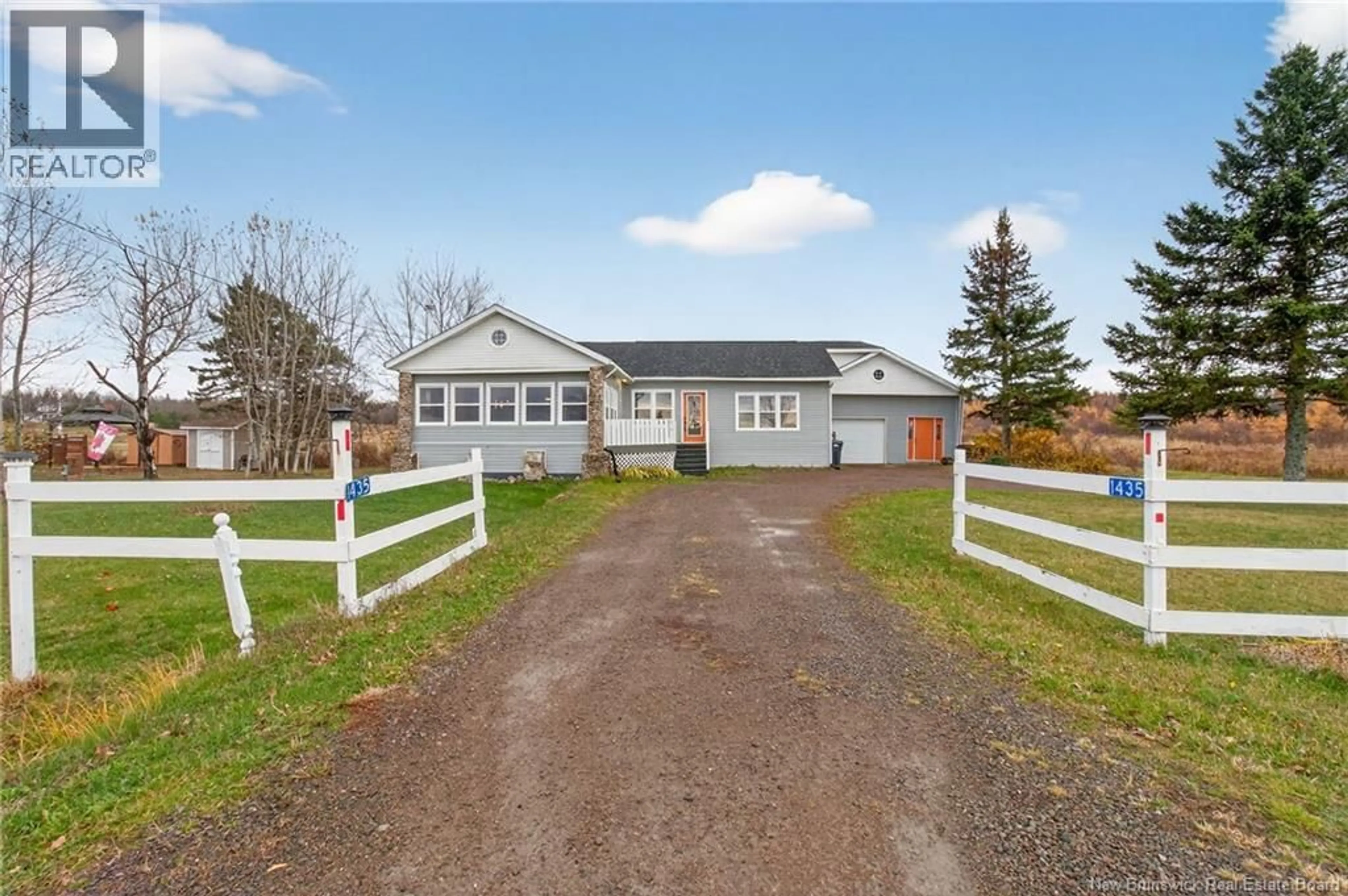 A pic from outside/outdoor area/front of a property/back of a property/a pic from drone, street for 1435 COCAGNE SUD, Notre-Dame New Brunswick E4V1W7