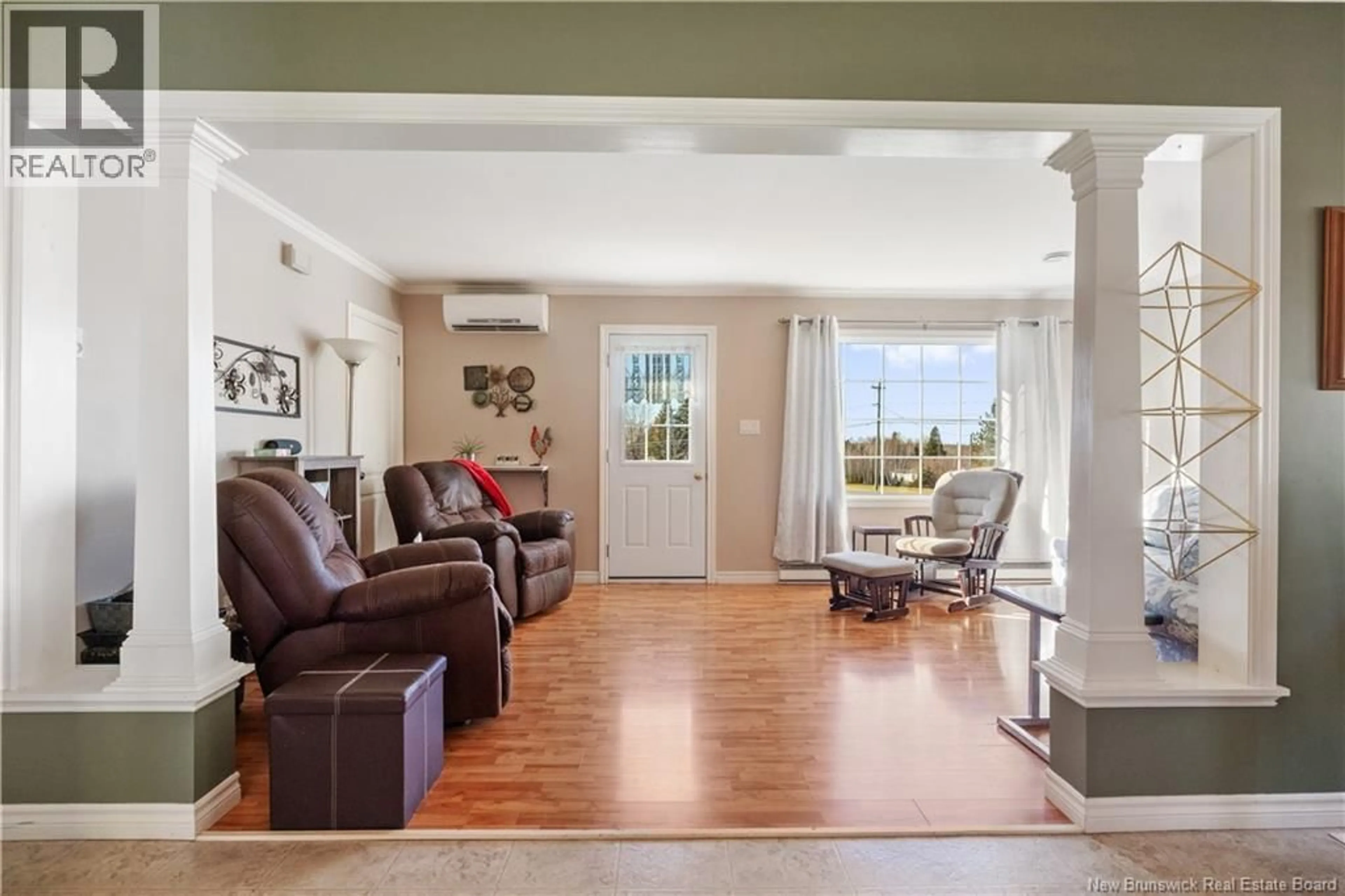 Living room with furniture, unknown for 1 PERE BERUBE STREET, Saint-Ignace New Brunswick E4X2G9