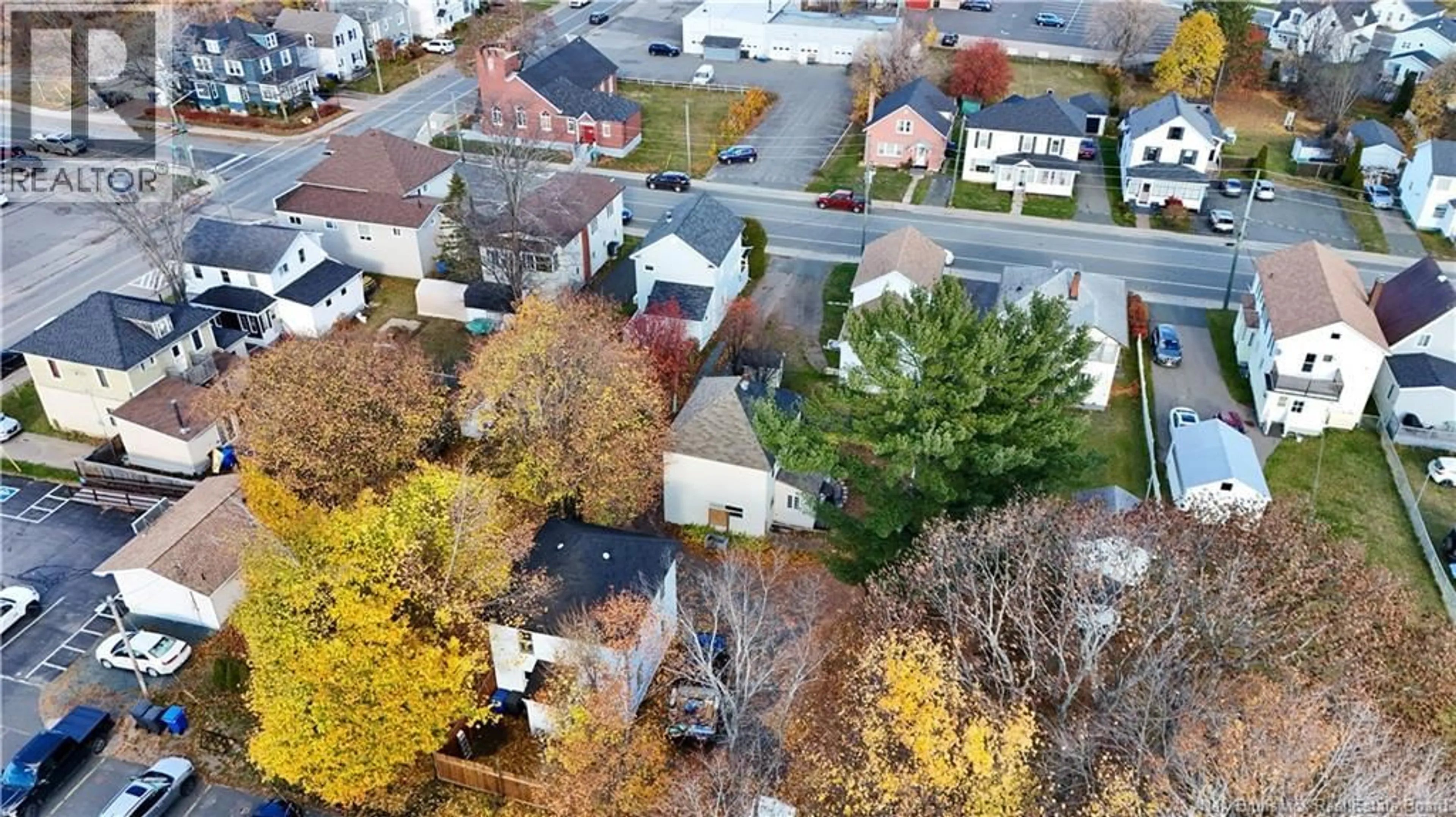 A pic from outside/outdoor area/front of a property/back of a property/a pic from drone, city buildings view from balcony for 320 ST. ANDREW STREET, Bathurst New Brunswick E2A1C5