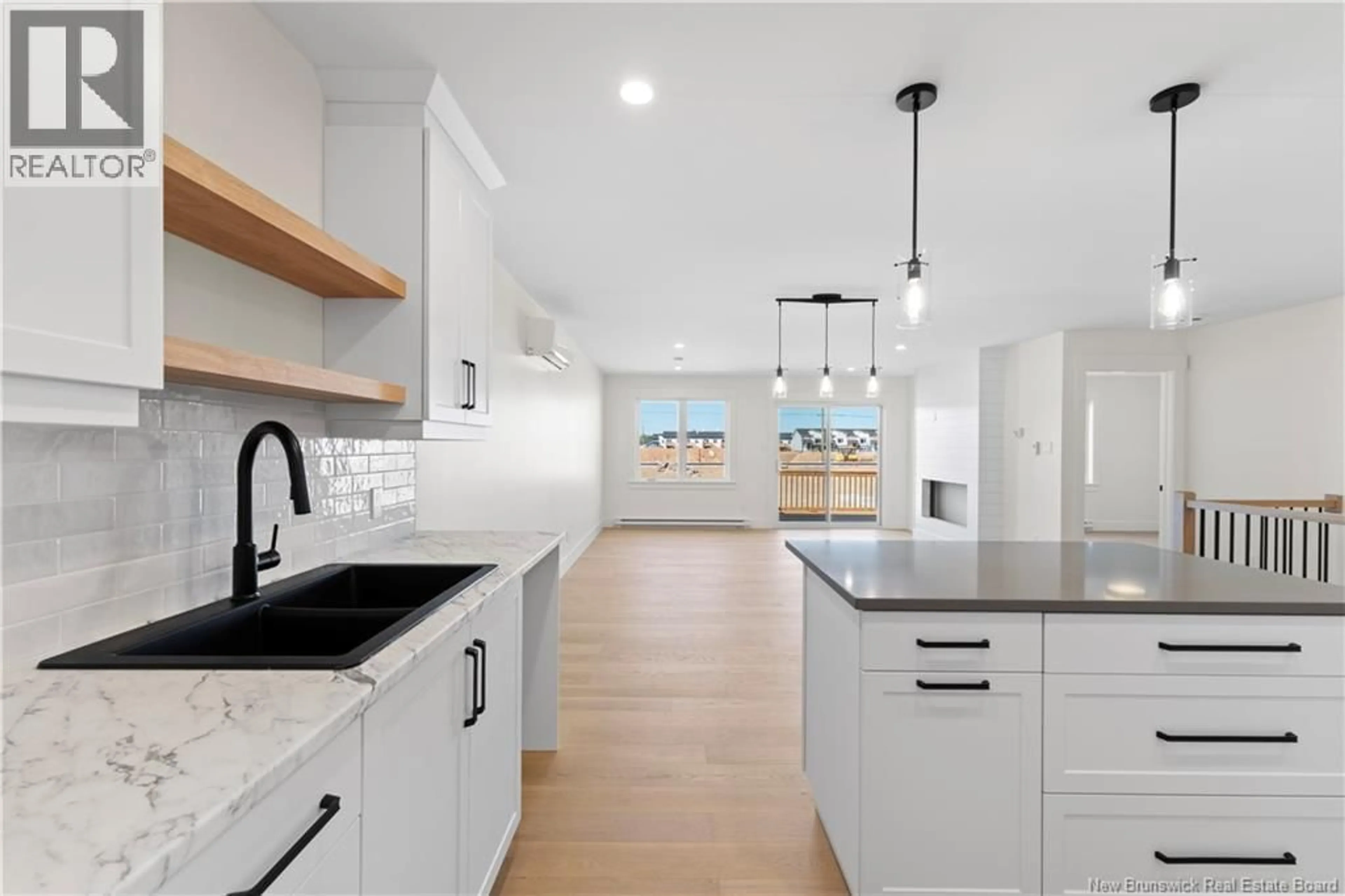 Open concept kitchen, ceramic/tile floor for 203 SIMONE GALLANT, Shediac New Brunswick E4P2B7