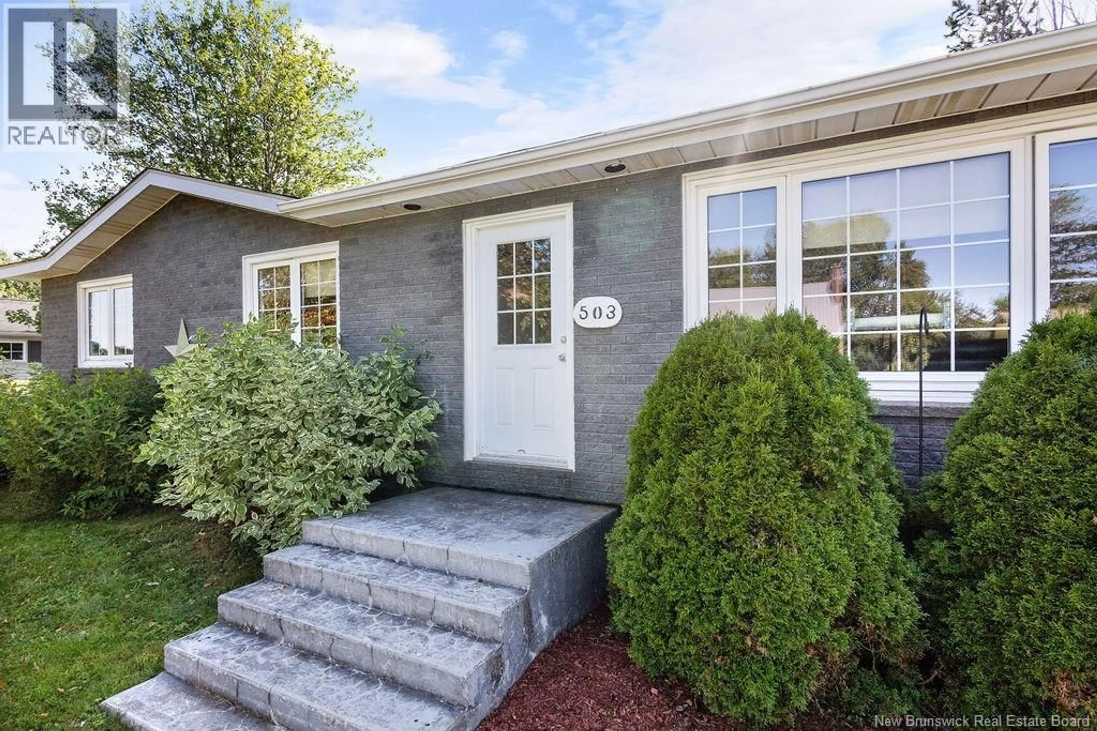 Home with brick exterior material, street for 503 MACMILLAN DRIVE, Miramichi New Brunswick E1V3R8