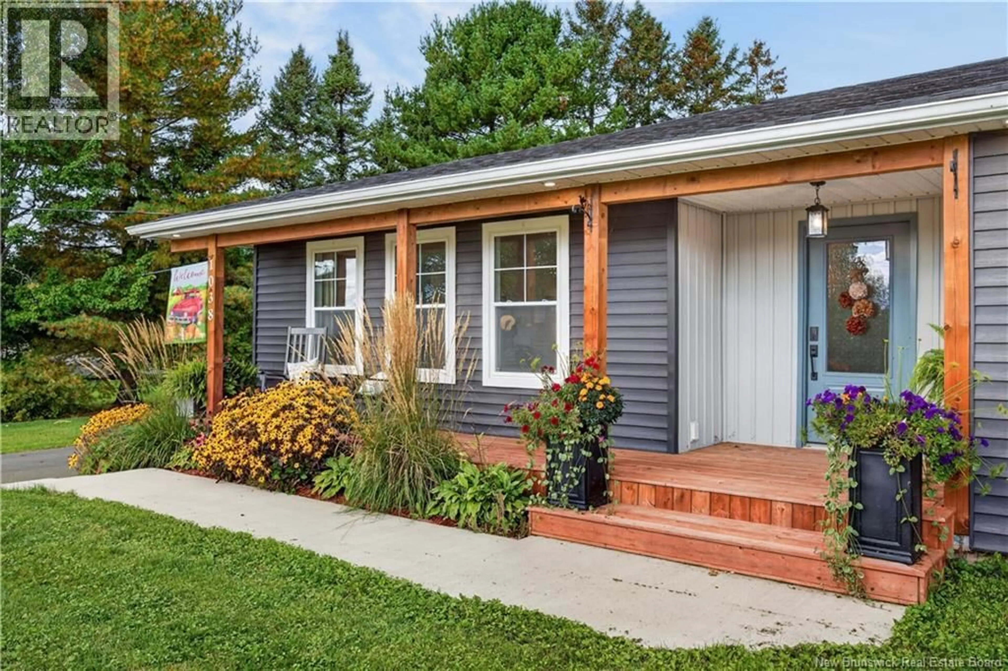 Home with vinyl exterior material, street for 1038 ROUTE 425 HIGHWAY, Whitney New Brunswick E1V4K8
