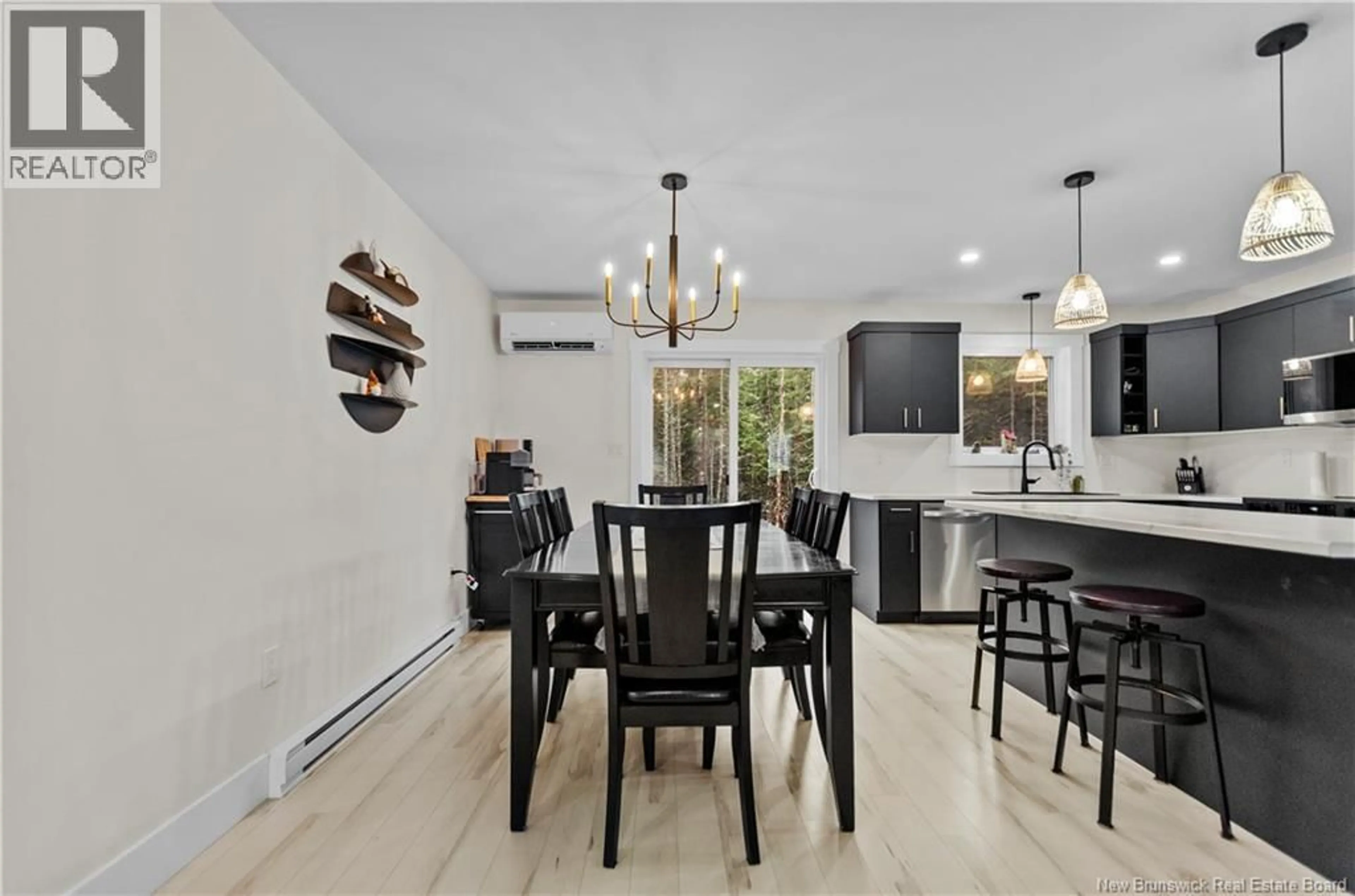 Open concept kitchen, ceramic/tile floor for 43 BONNIEWAY DRIVE, Waasis New Brunswick E3B0S9