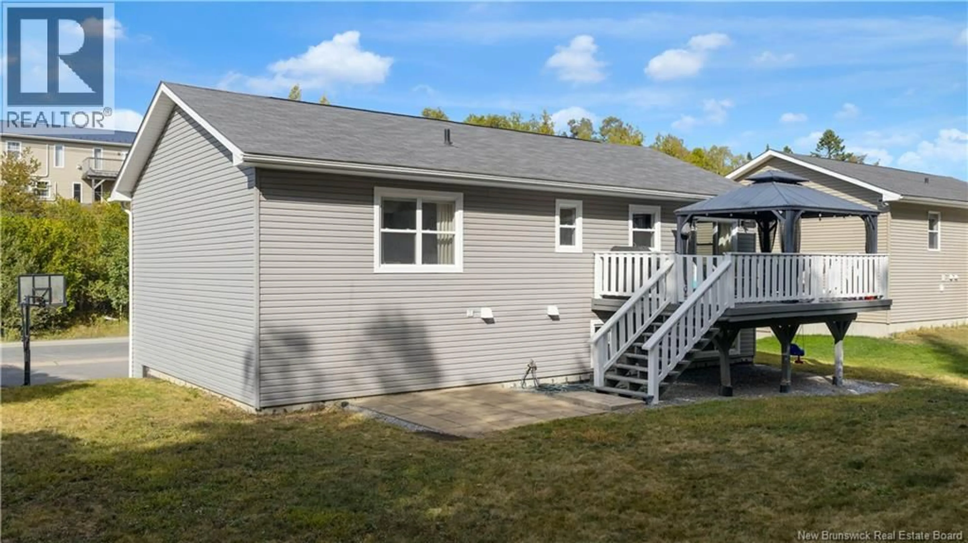 Home with vinyl exterior material, street for 1820 SANDY POINT ROAD, Saint John New Brunswick E2K5E9