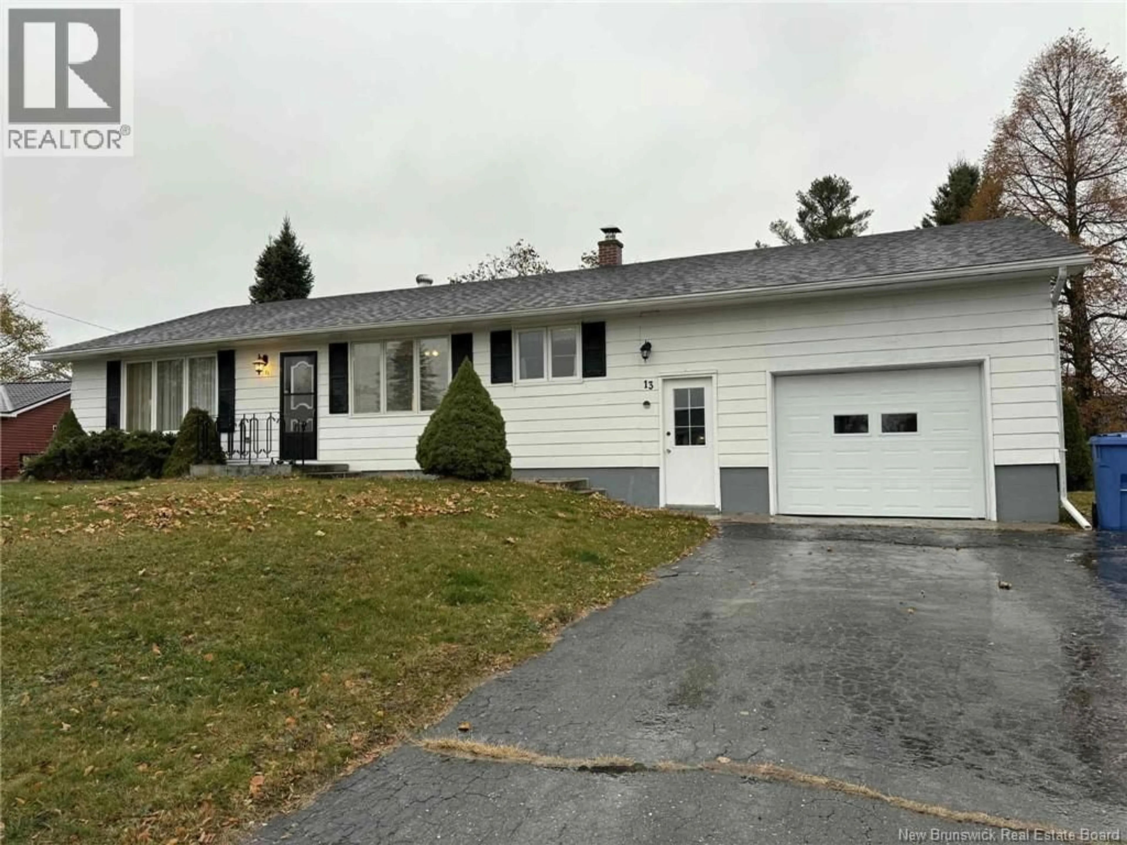 Home with vinyl exterior material, street for 13 BRAMALEA AVENUE, Miramichi New Brunswick E1N1Z8