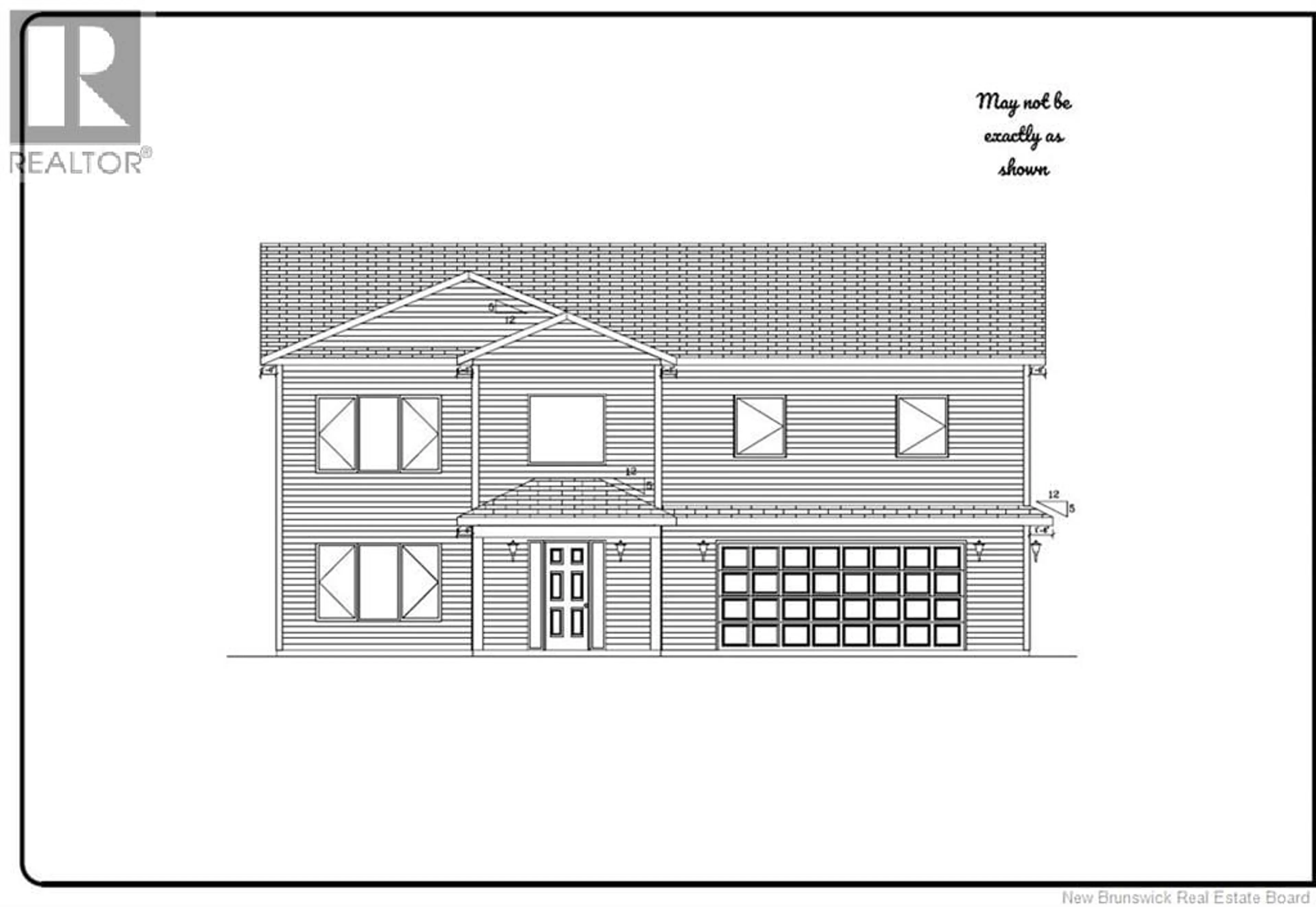 Floor plan for House & Lot - 2024-25 EAGLES LANE, Killarney Road New Brunswick E3G9E2