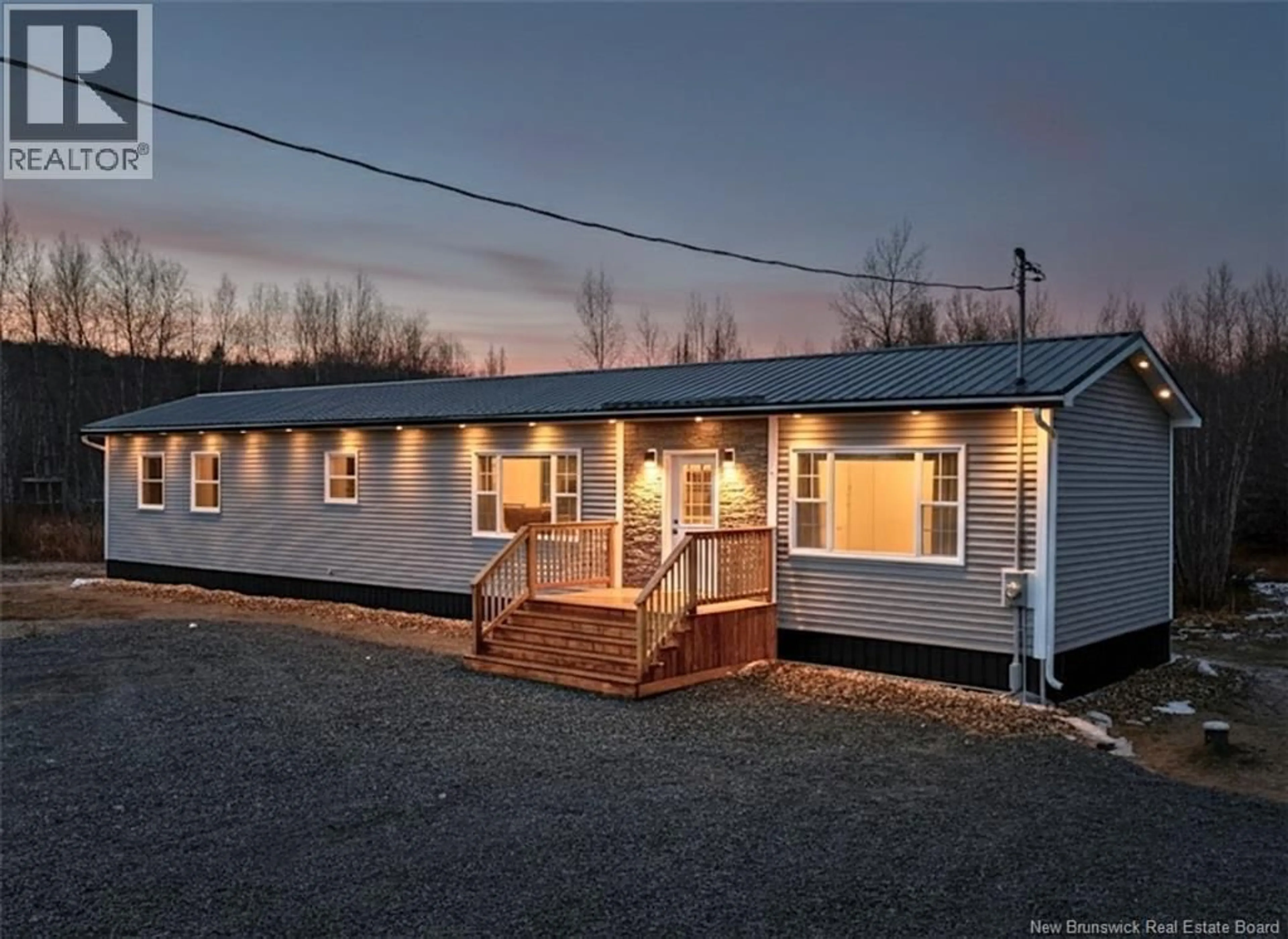 Home with vinyl exterior material, street for 725 ROUTE 628, Durham Bridge New Brunswick E6C1N6