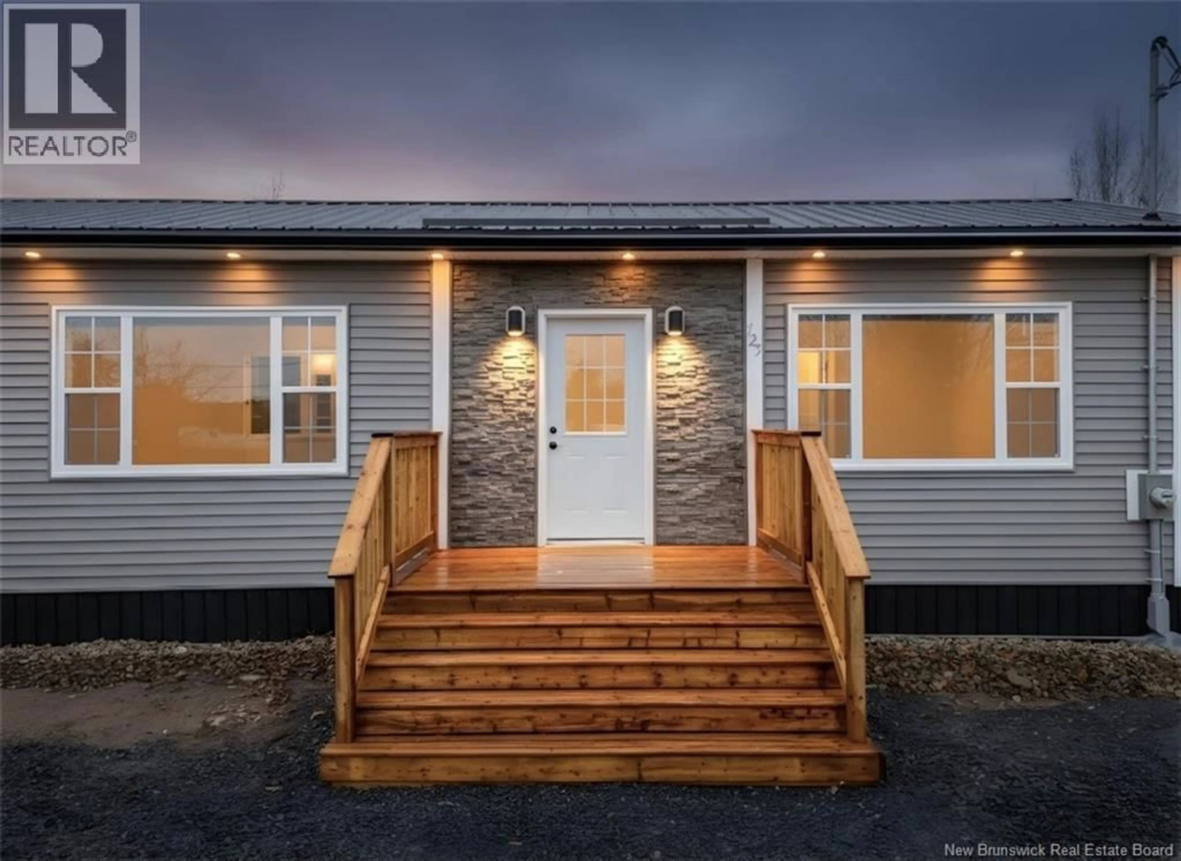 Home with vinyl exterior material, street for 725 ROUTE 628, Durham Bridge New Brunswick E6C1N6