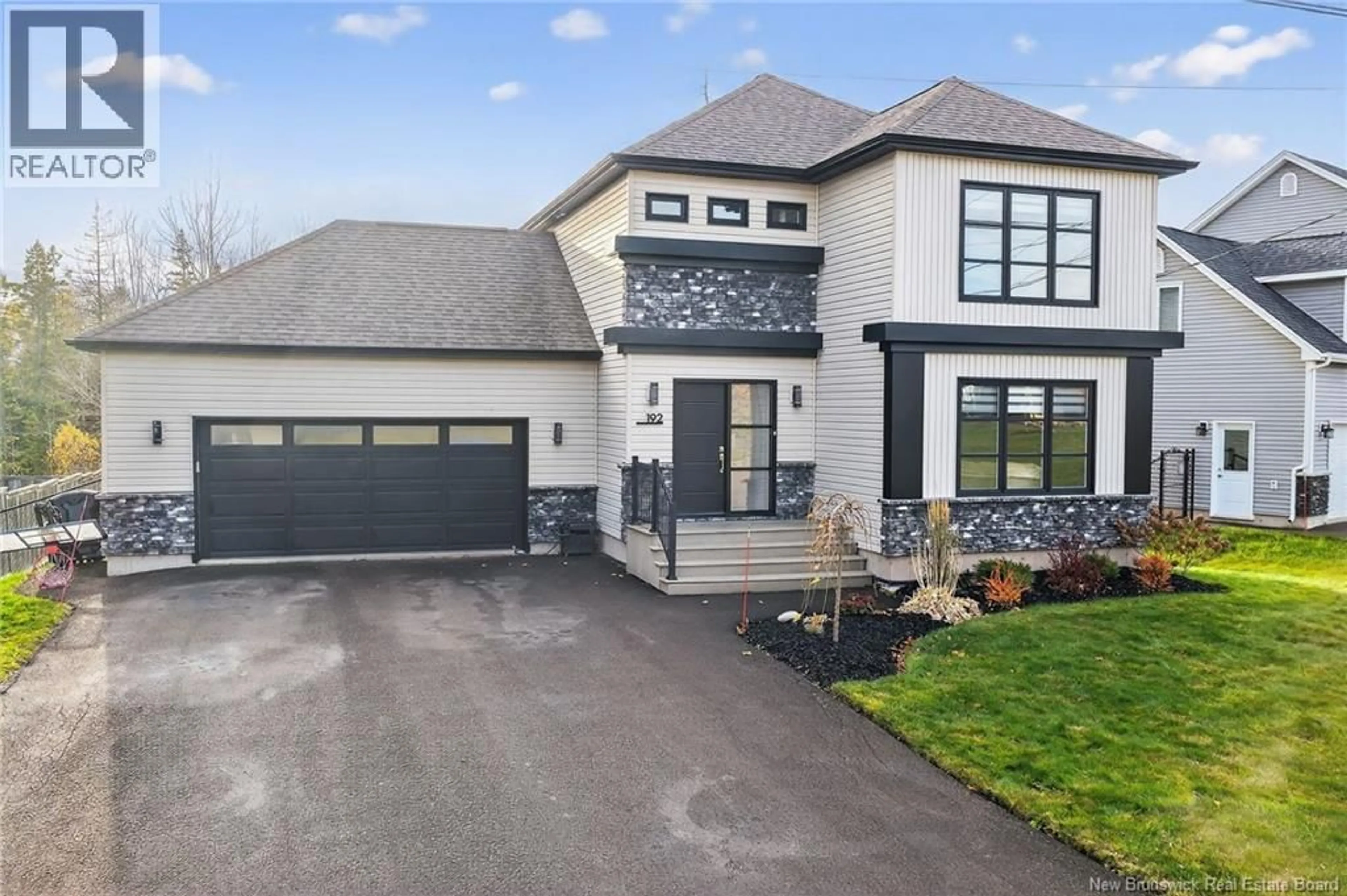 Home with vinyl exterior material, street for 192 LADY RUSSELL STREET, Moncton New Brunswick E1E0G1