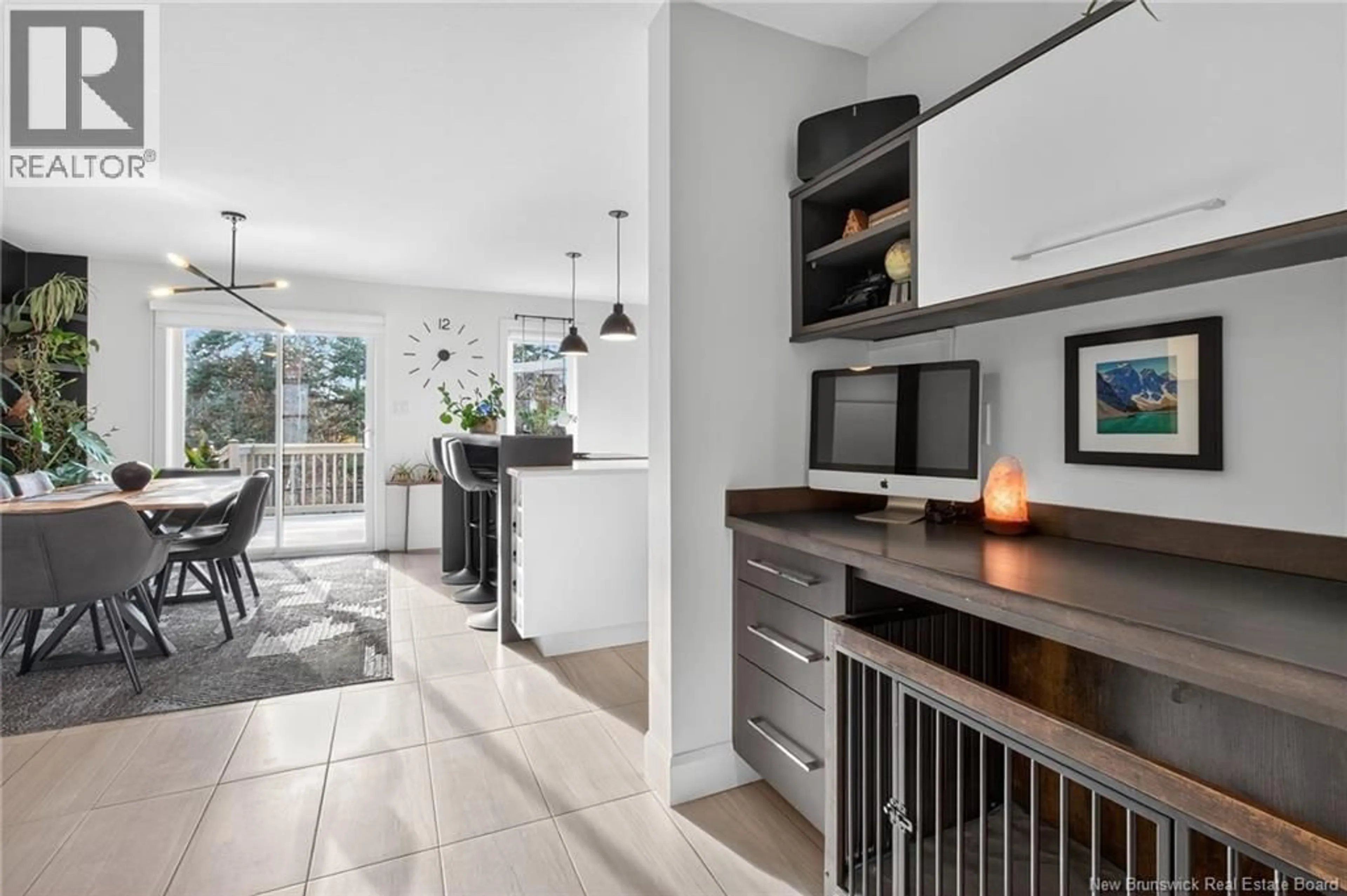 Contemporary kitchen, ceramic/tile floor for 192 LADY RUSSELL STREET, Moncton New Brunswick E1E0G1