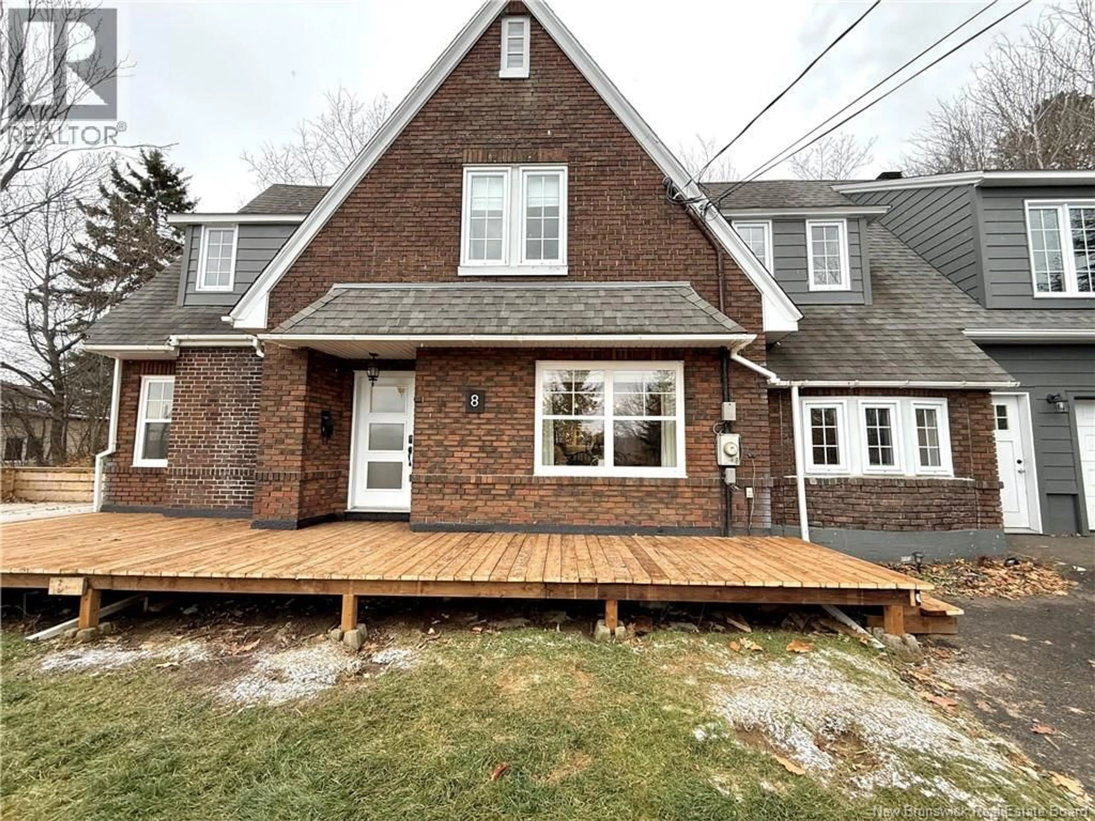 Home with brick exterior material, building for 8 CONWAY STREET, Edmundston New Brunswick E3V1Z1