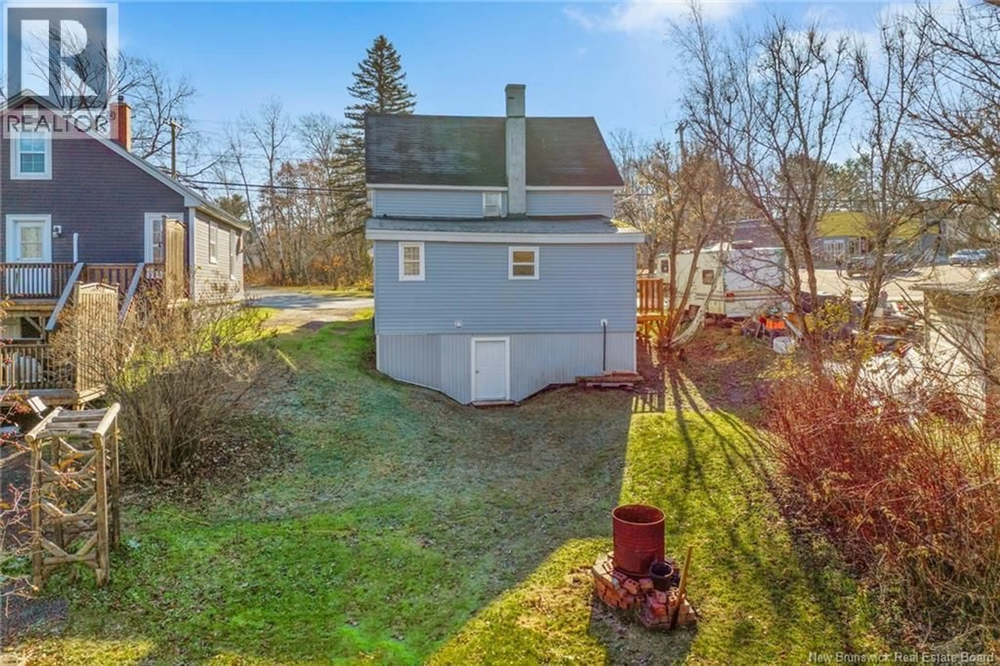 A pic from outside/outdoor area/front of a property/back of a property/a pic from drone, unknown for 160 MAIN STREET, Chipman New Brunswick E4A1X4