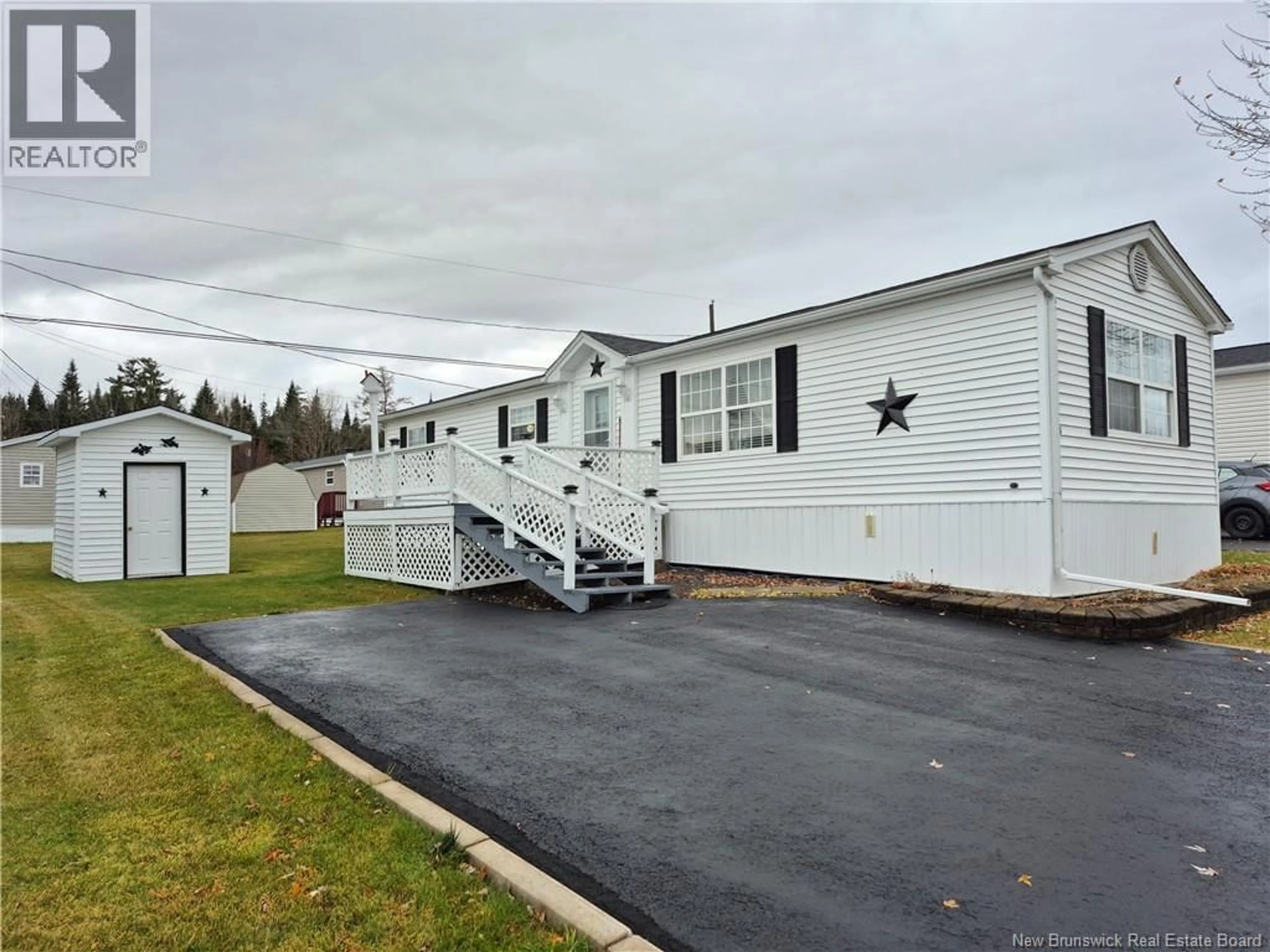 Home with vinyl exterior material, street for 28 DOUGNORTH STREET, Fredericton New Brunswick E3G0H7