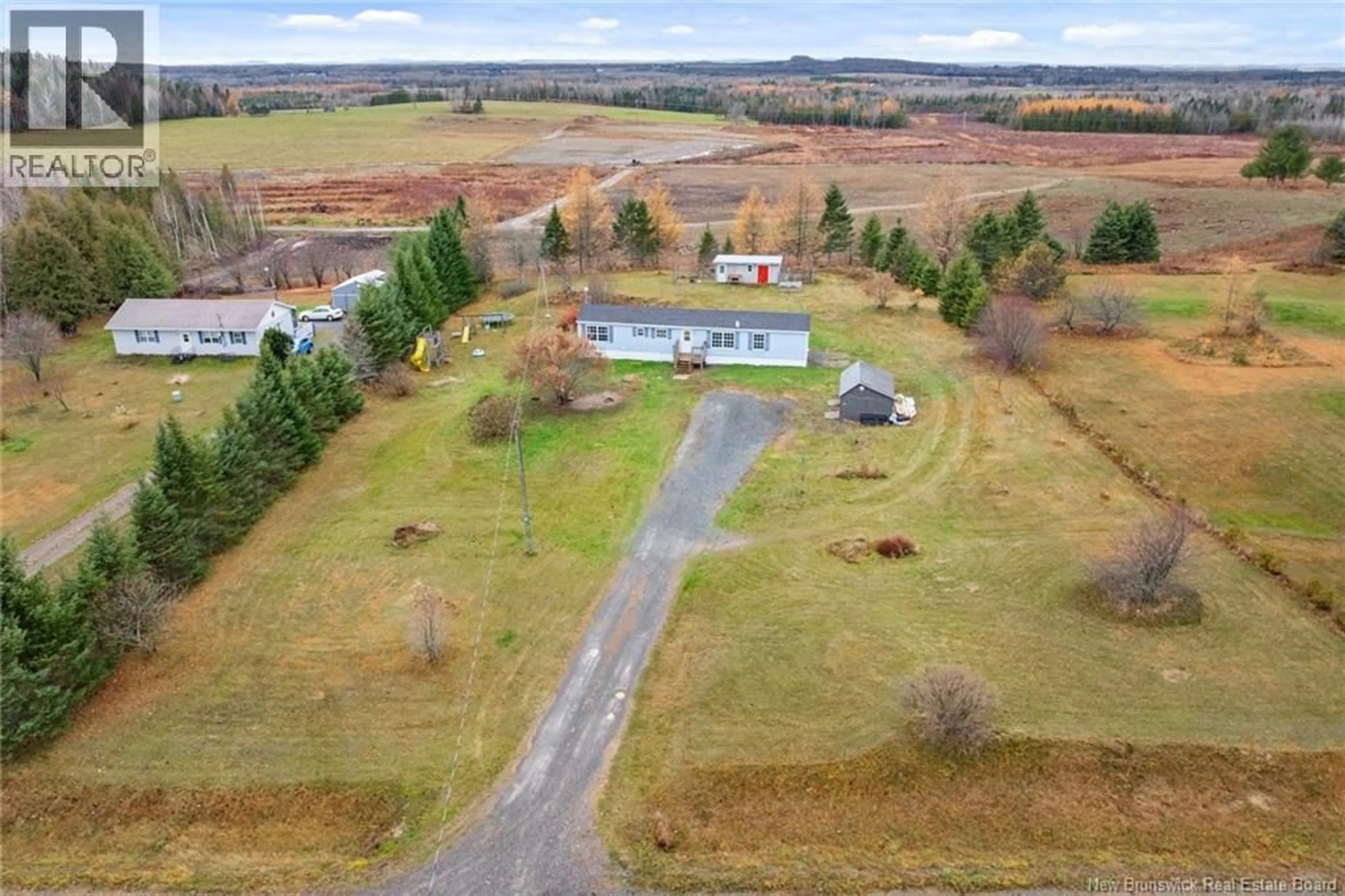 A pic from outside/outdoor area/front of a property/back of a property/a pic from drone, unknown for 257 WILMOT ROAD, Wilmot New Brunswick E7P2V8