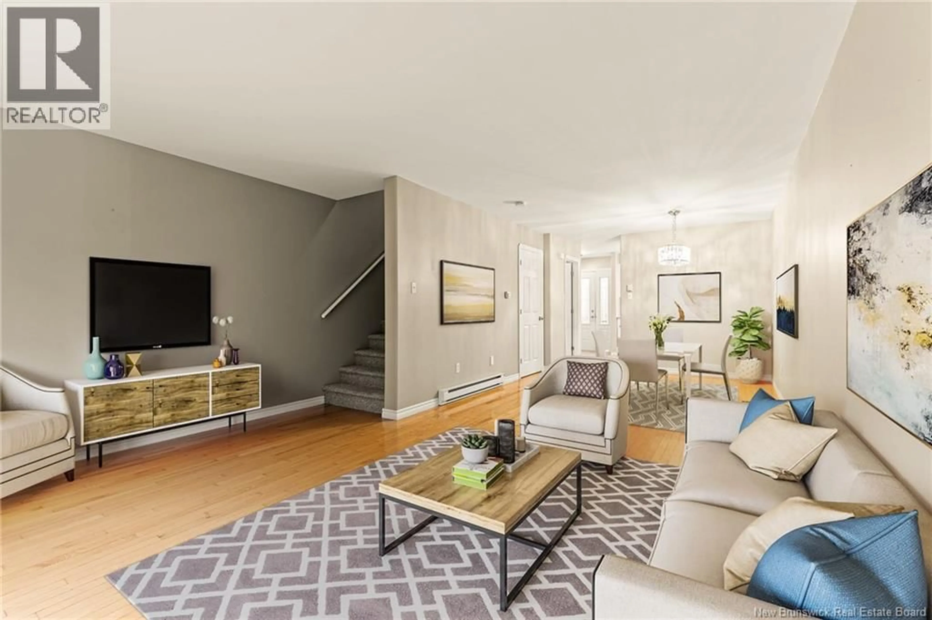 Living room with furniture, unknown for 2 - 45 KIRKWOOD, Moncton New Brunswick E1A4G8