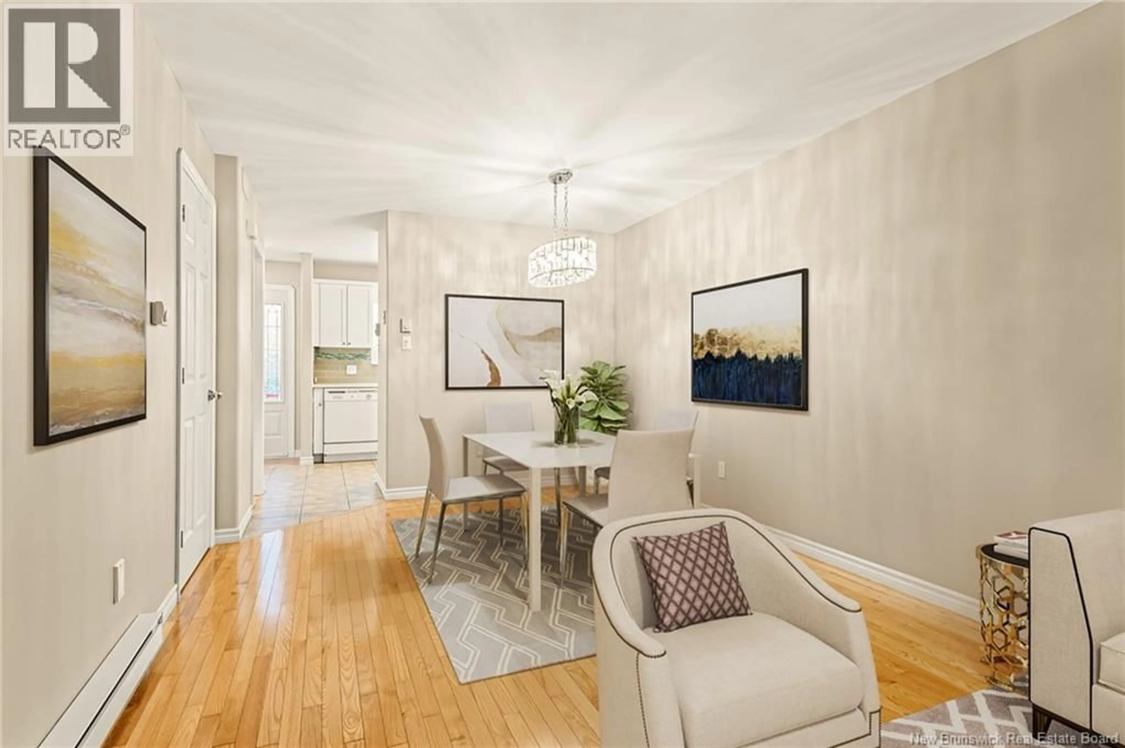 Dining room, wood/laminate floor for 2 - 45 KIRKWOOD, Moncton New Brunswick E1A4G8