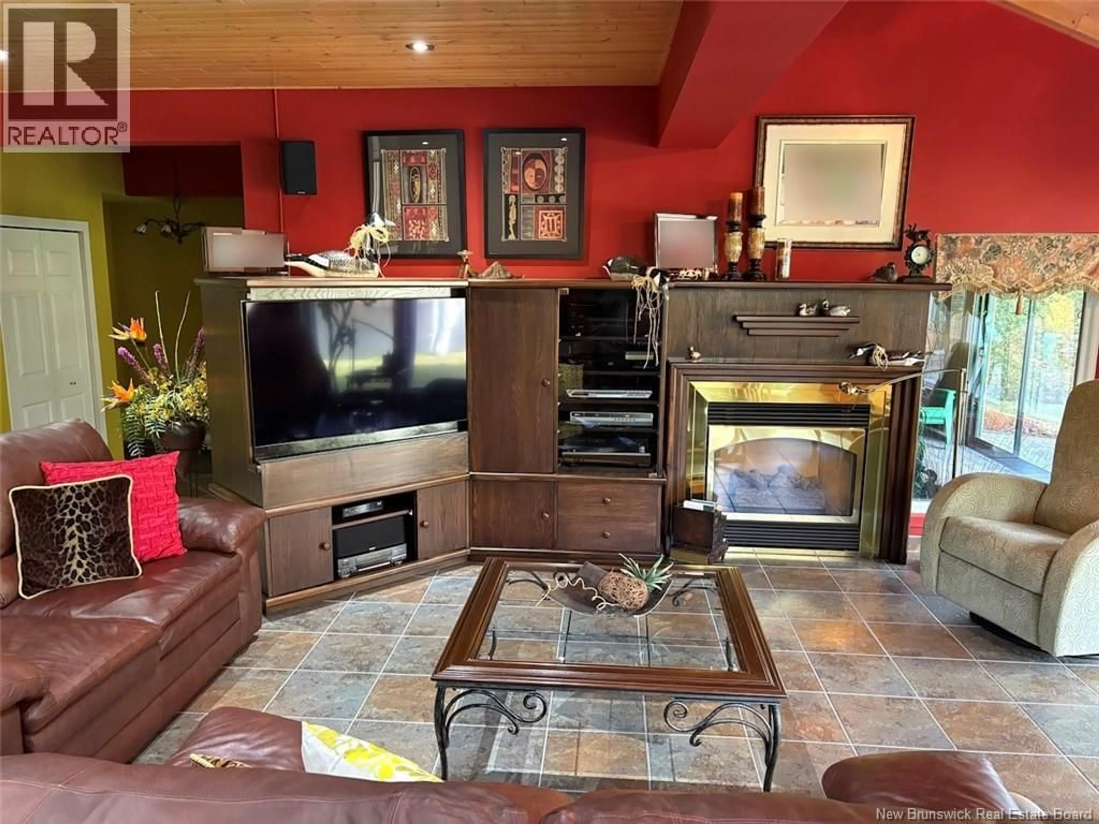 Living room with furniture, unknown for 75 LEBLOND STREET, Edmundston New Brunswick E3V4K9