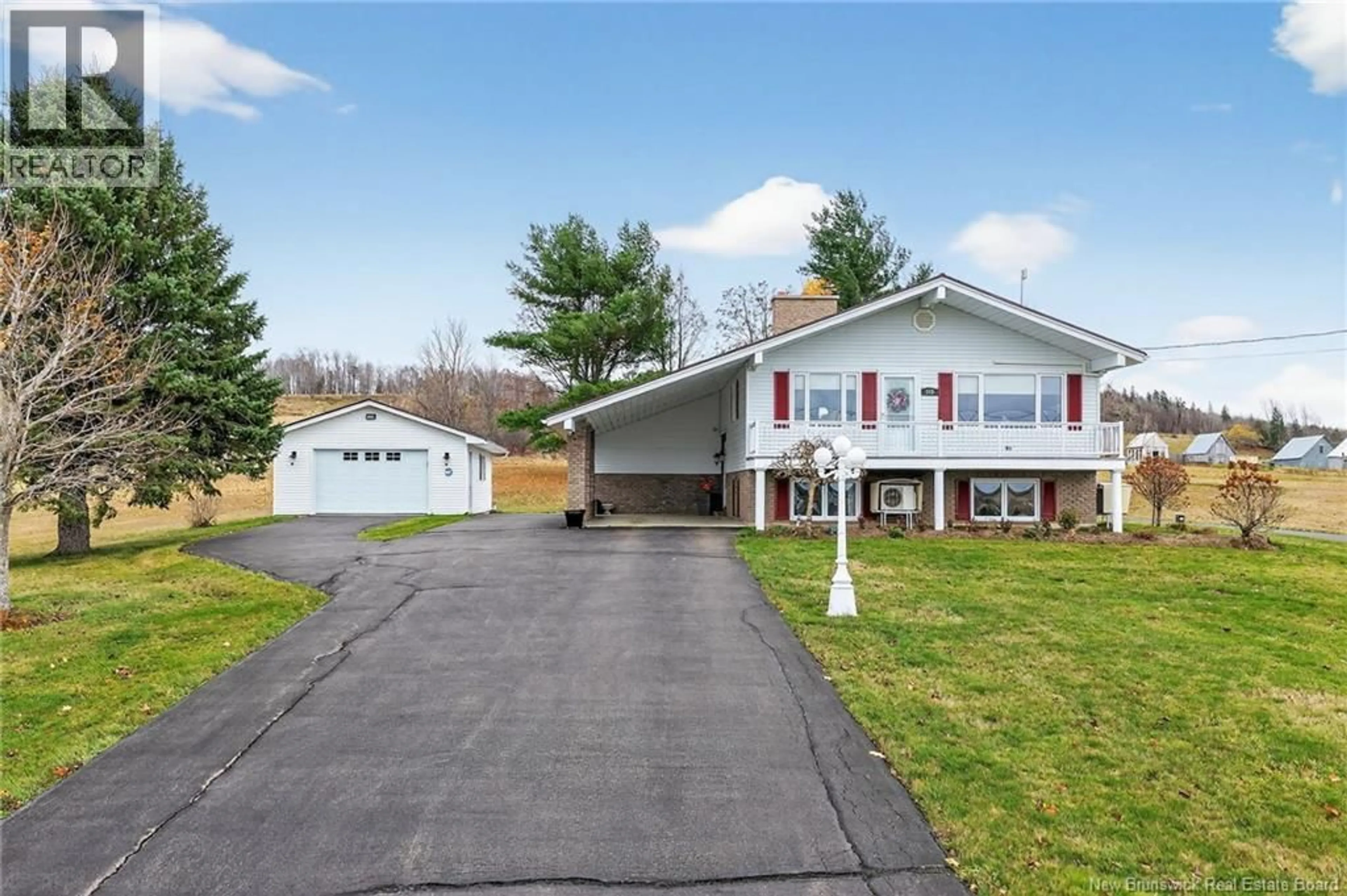 Home with vinyl exterior material, street for 349 COATES MILLS SOUTH ROAD, Sainte-Marie-De-Kent New Brunswick E4S1P3