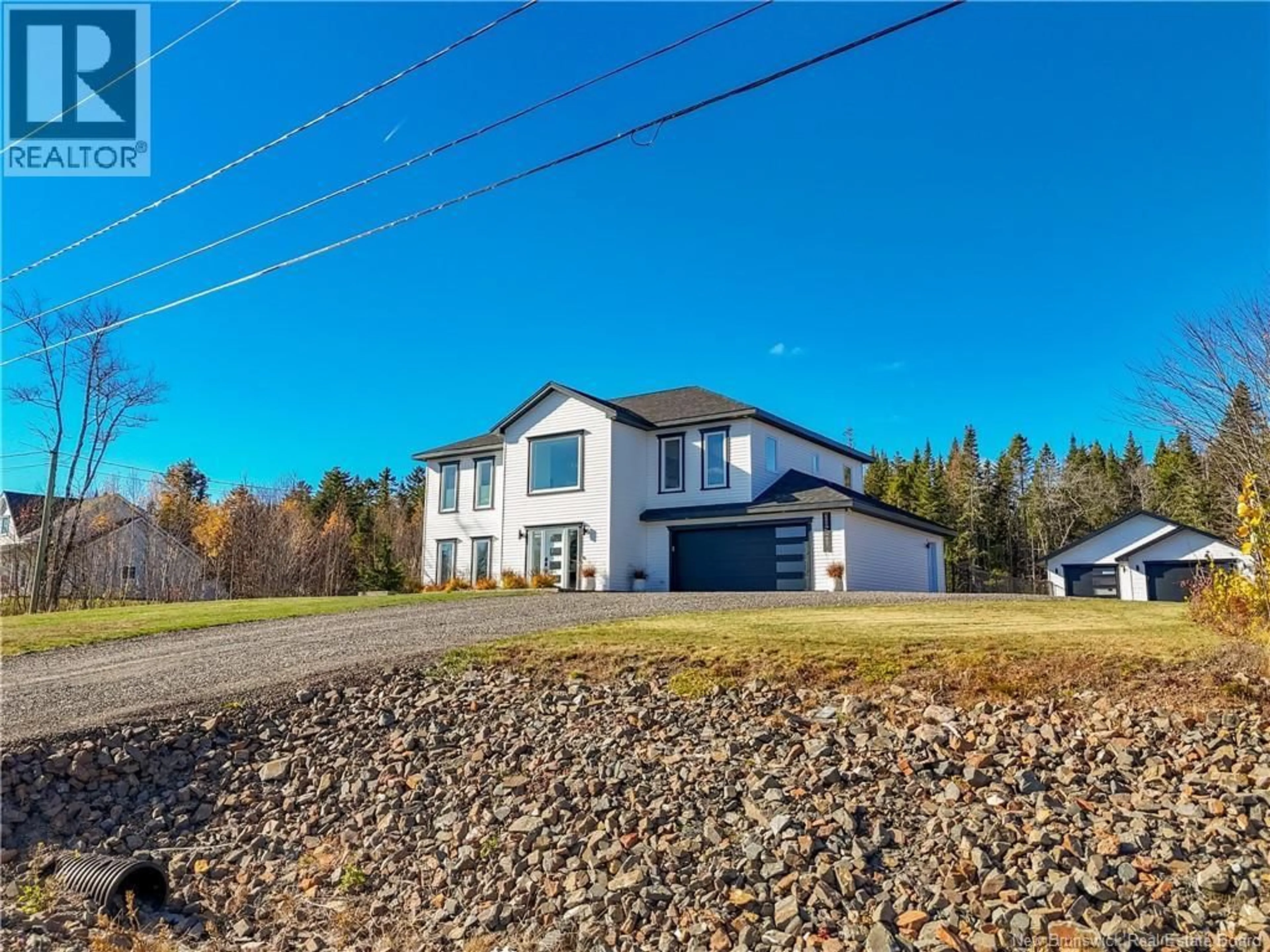 A pic from outside/outdoor area/front of a property/back of a property/a pic from drone, unknown for 29 NATES COURT, Charters Settlement New Brunswick E3C0M9