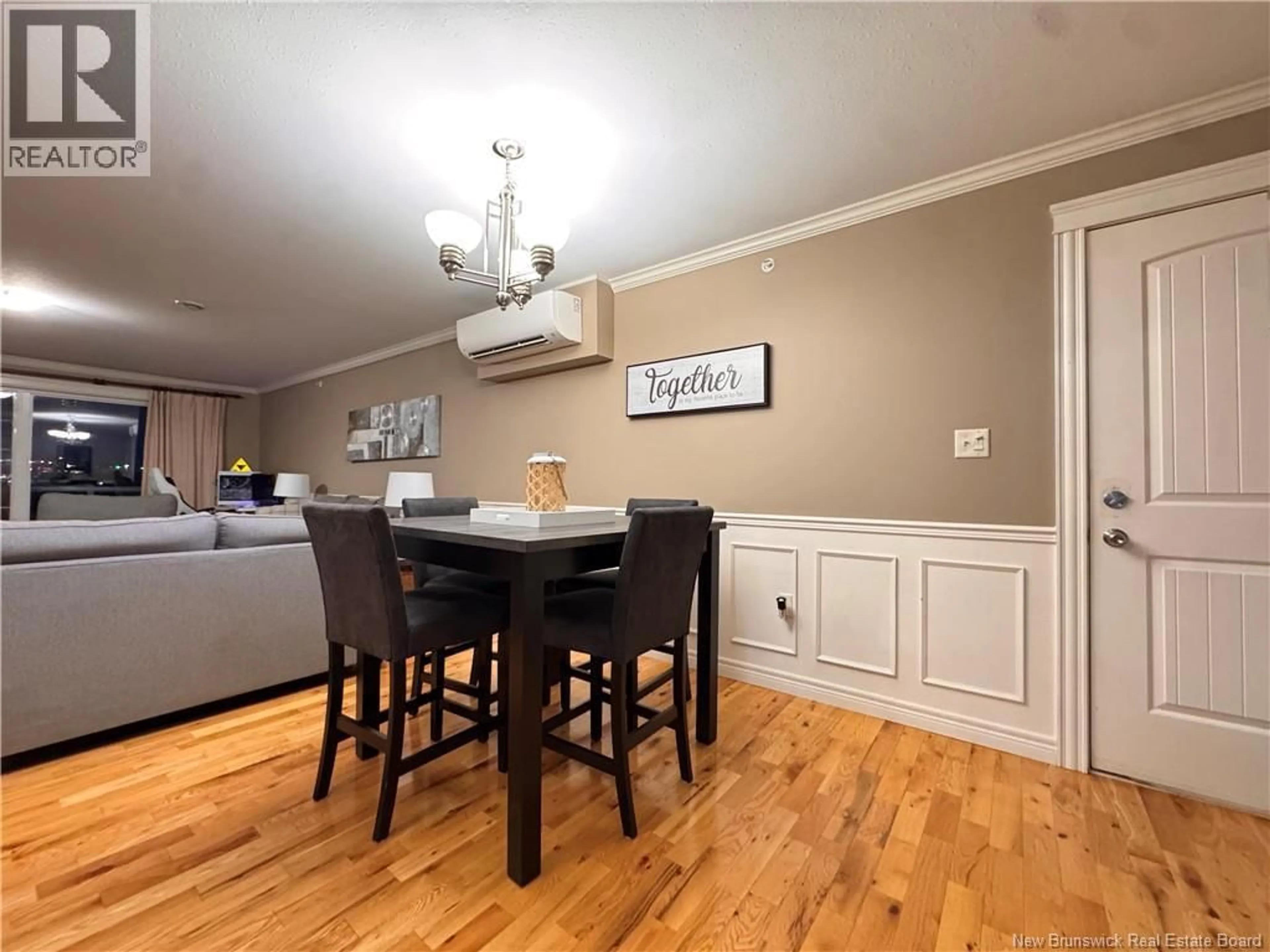 Dining room, wood/laminate floor for 442 - 225 SERENITY LANE, Fredericton New Brunswick E3B0H1