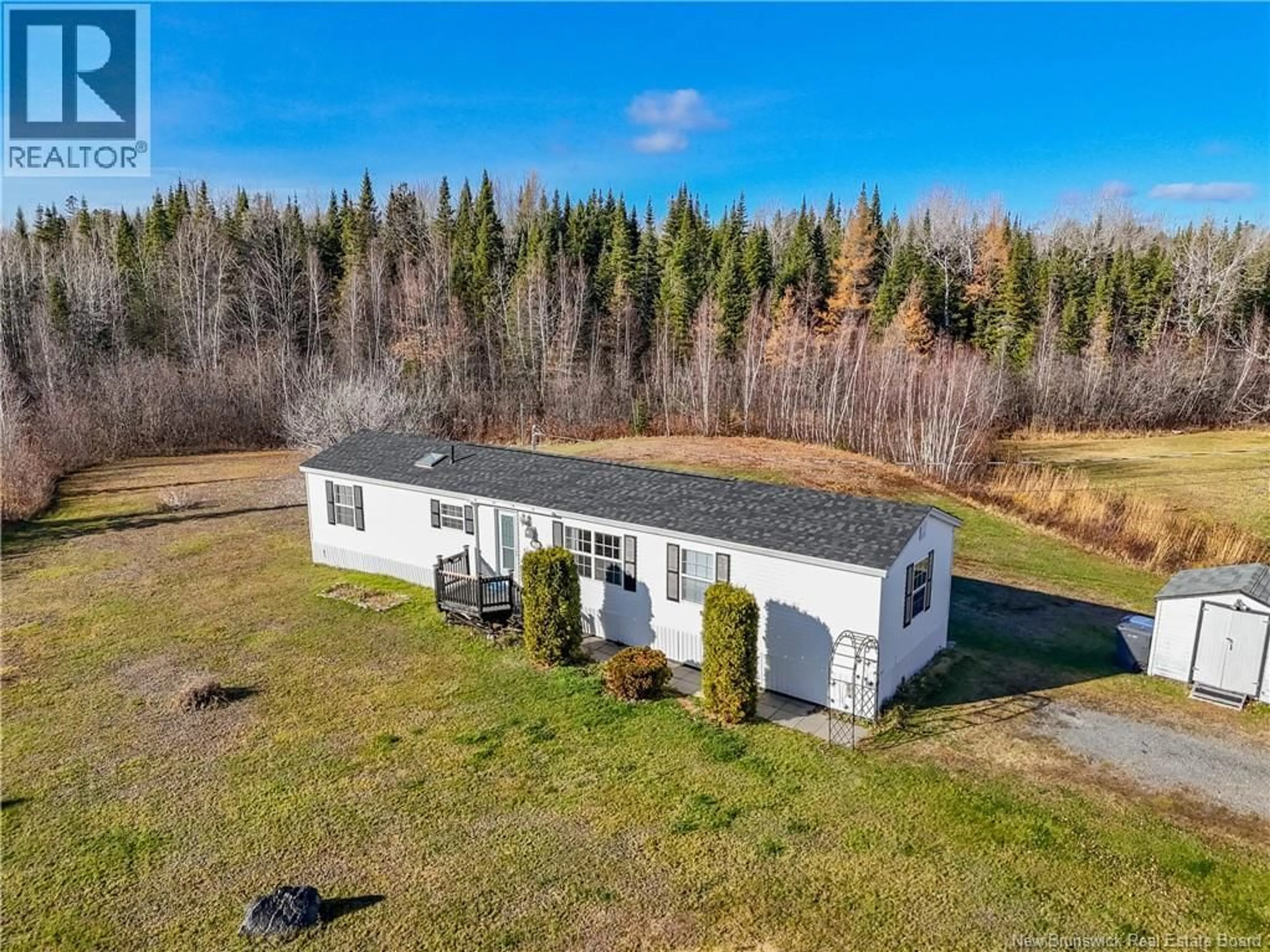A pic from outside/outdoor area/front of a property/back of a property/a pic from drone, water/lake/river/ocean view for 25 CRYSTAL DRIVE, Waasis New Brunswick E3B9B4