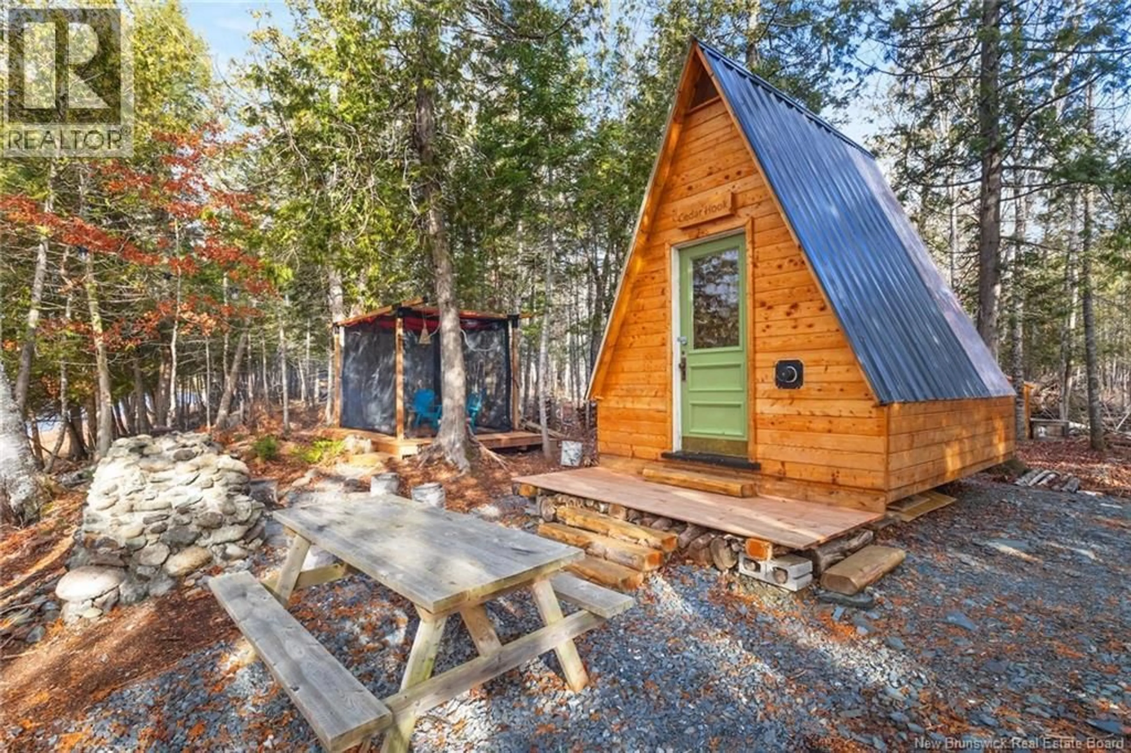 Patio, forest/trees view for Lot 1 BARTLETT LANE, Stanley New Brunswick E6B1B9