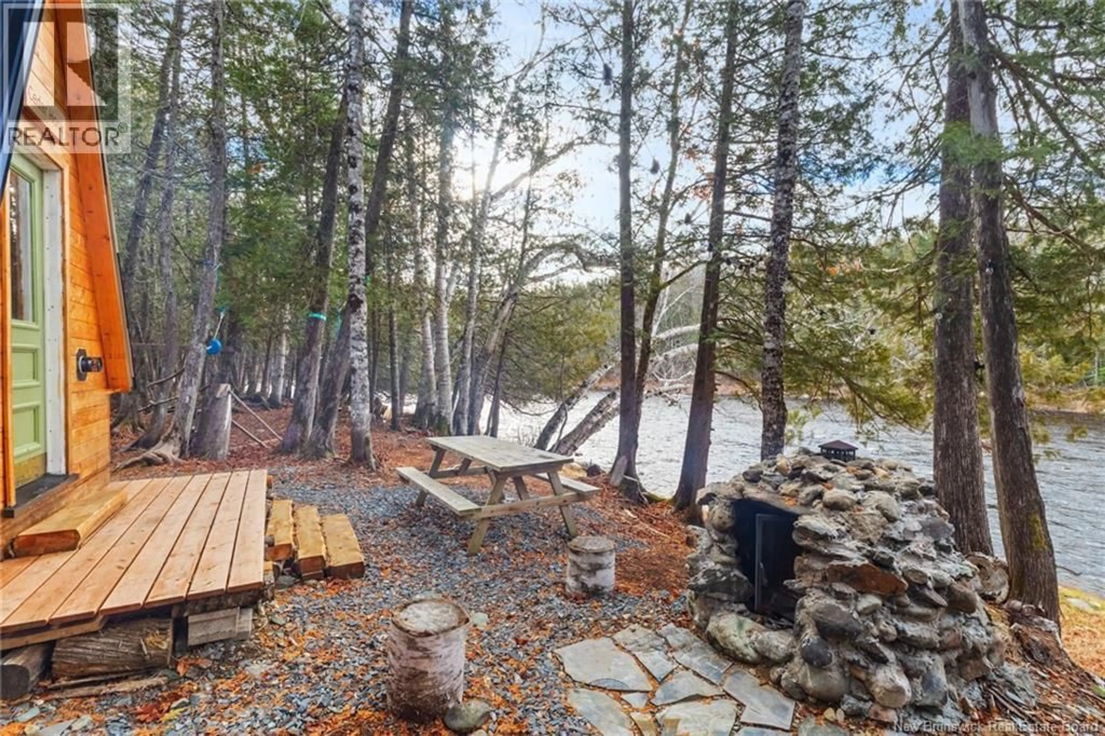 Patio, forest/trees view for Lot 1 BARTLETT LANE, Stanley New Brunswick E6B1B9