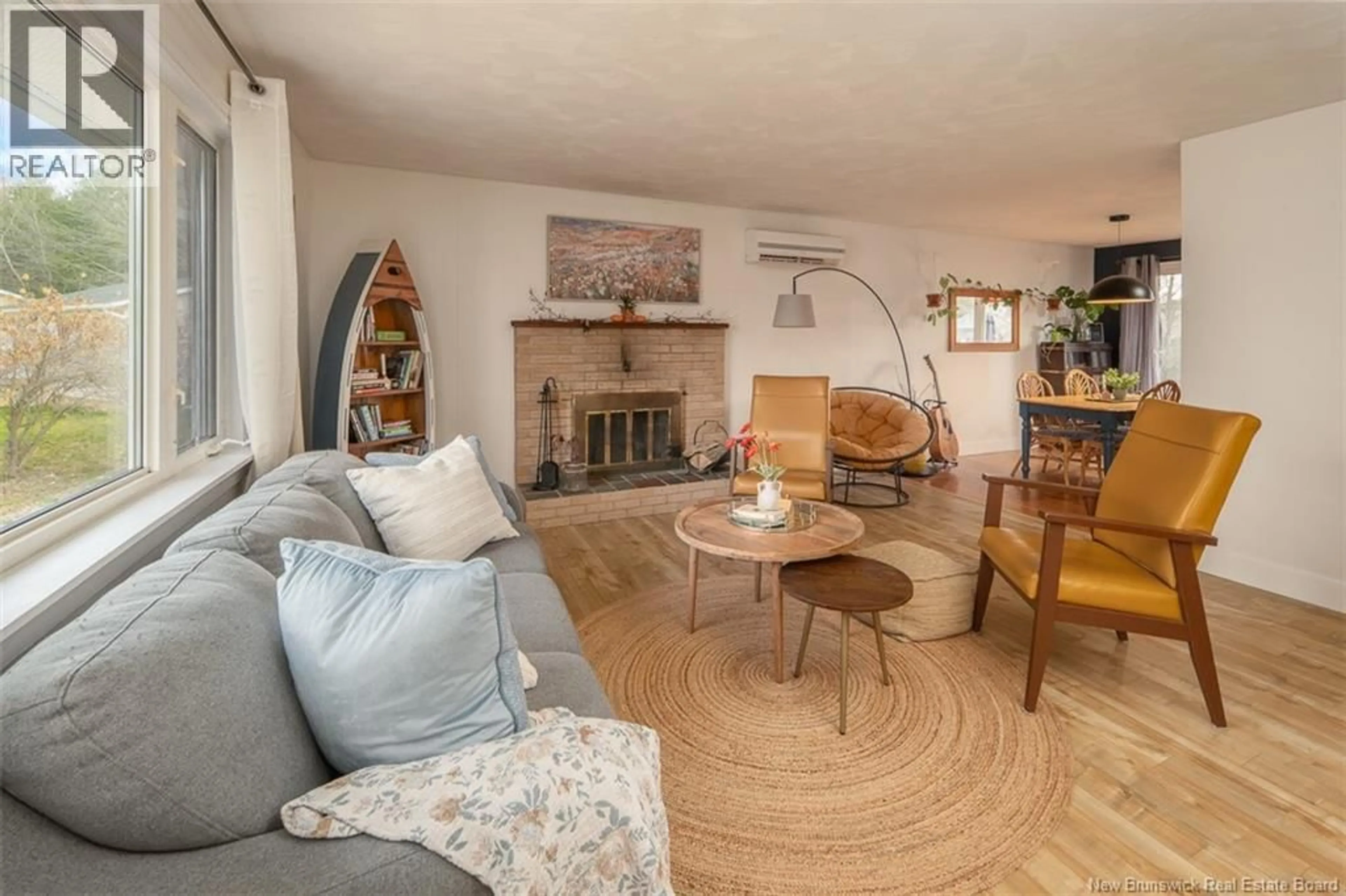 Living room with furniture, unknown for 16 CORONATION COURT, Fredericton New Brunswick E3A4K4