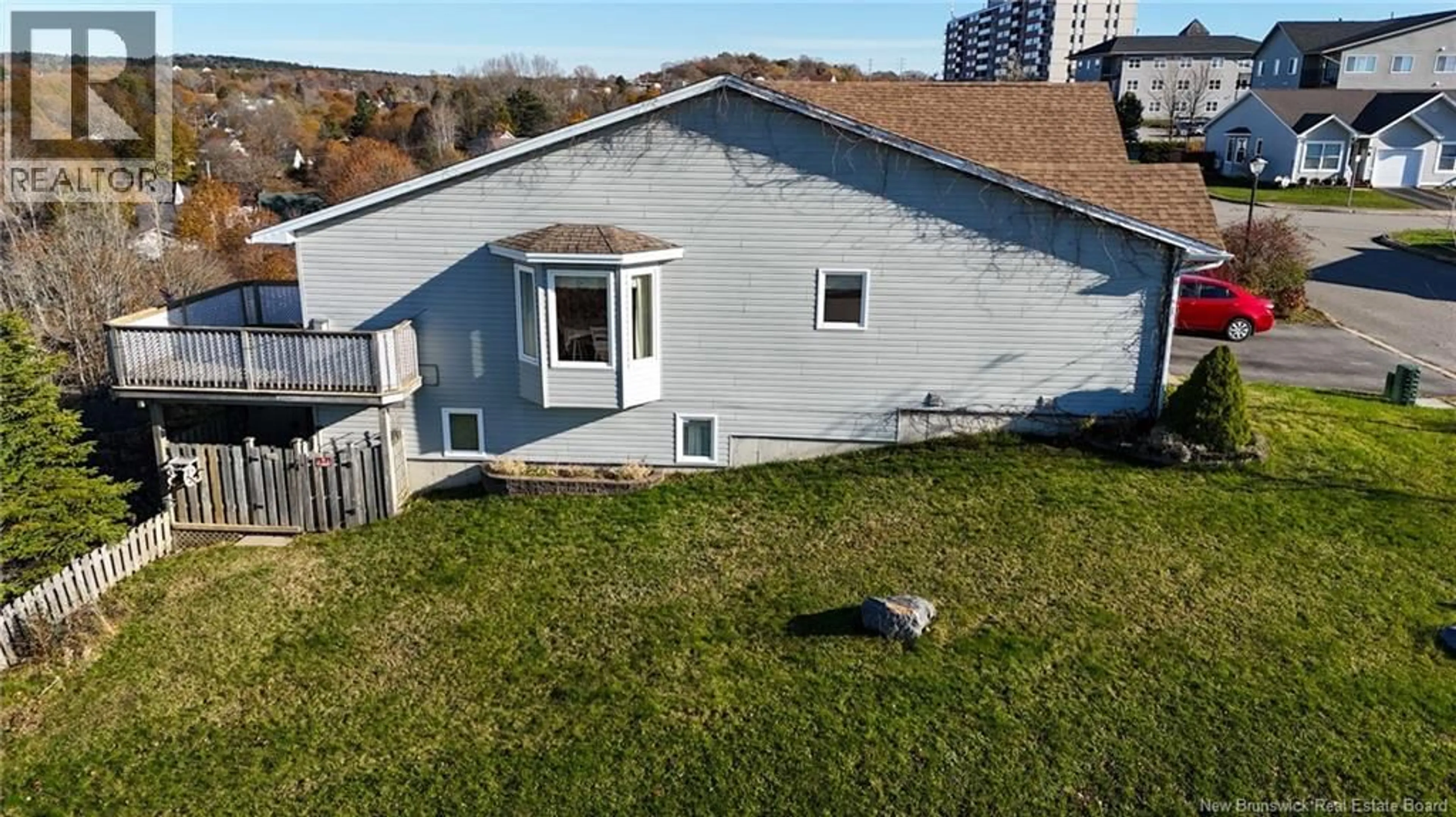 A pic from outside/outdoor area/front of a property/back of a property/a pic from drone, unknown for 15 SAINT PETERS COURT, Saint John New Brunswick E2K5N4