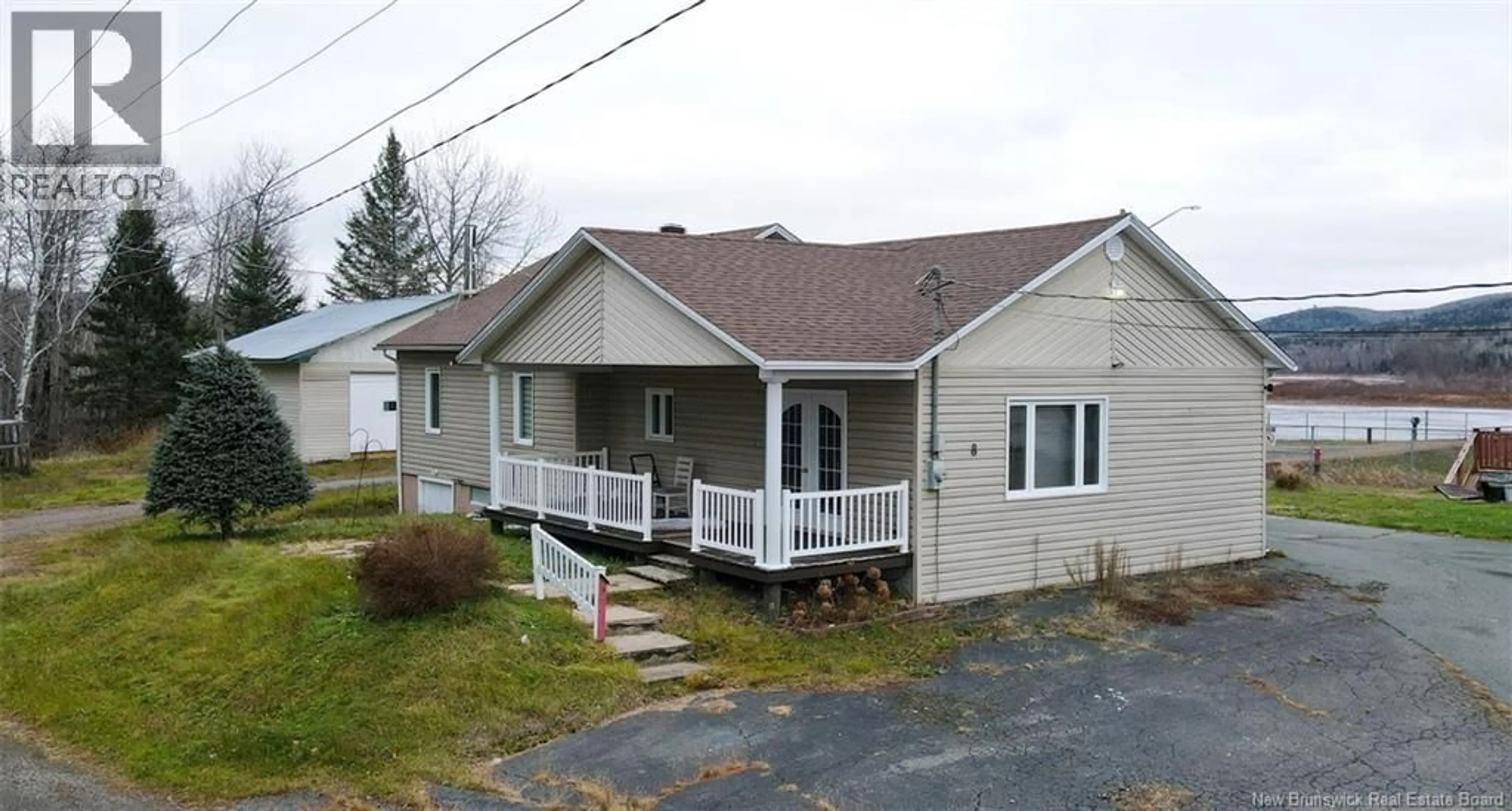 Home with vinyl exterior material, unknown for 8 LAGACE STREET, Baker Brook New Brunswick E7A1Z9