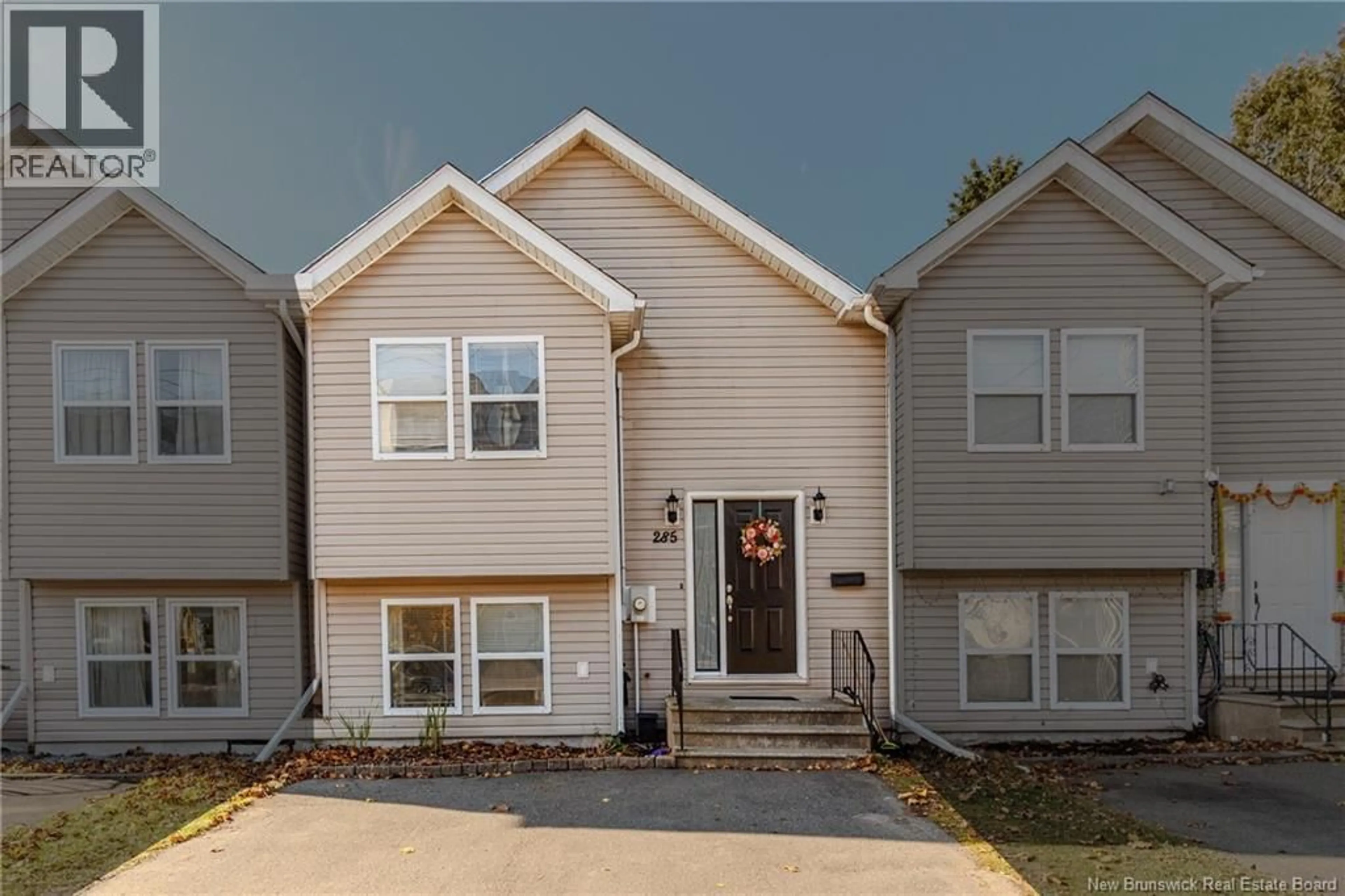 Home with vinyl exterior material, street for 285 MILLIDGE AVE, Saint John New Brunswick E2K2M4