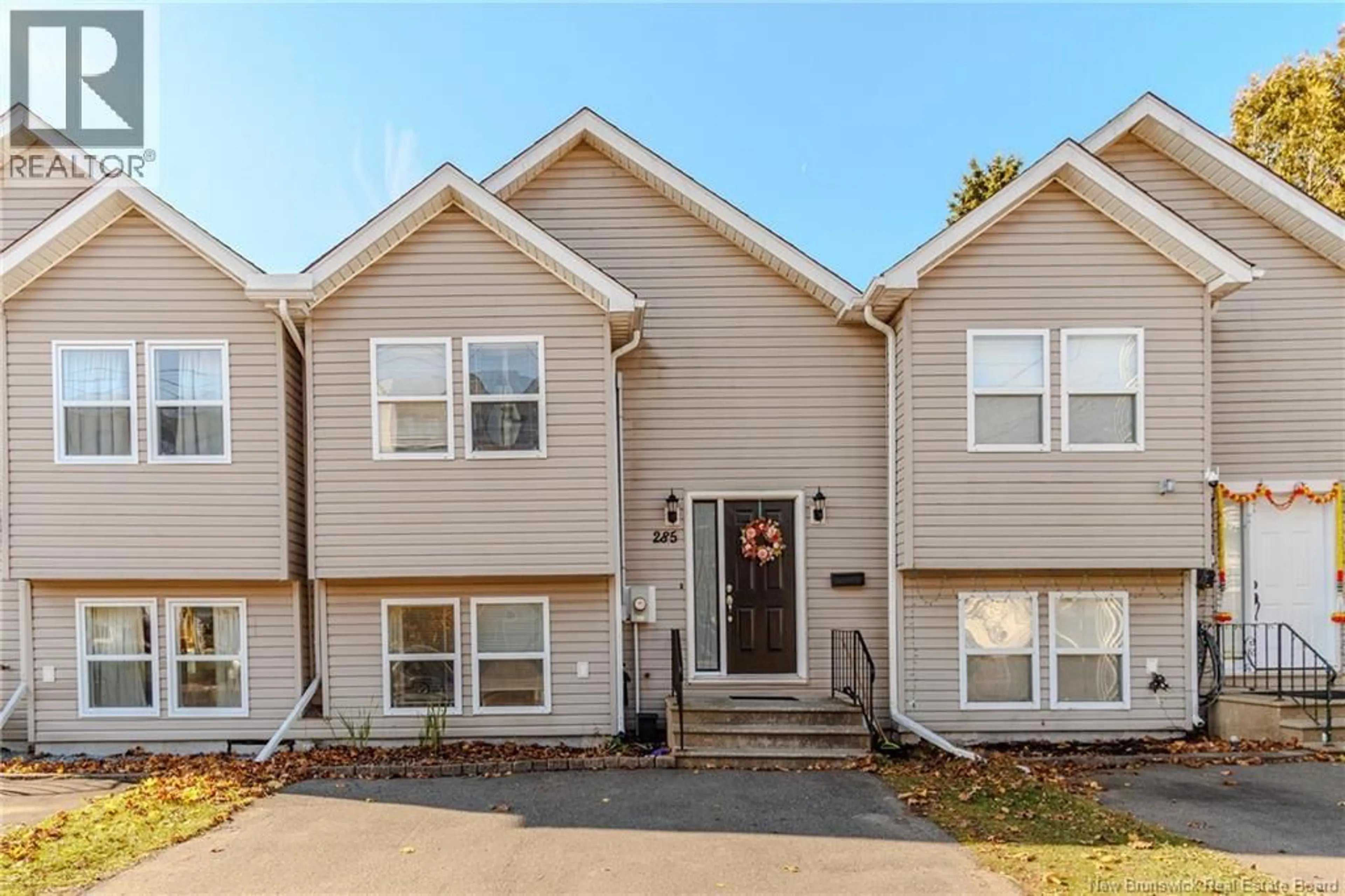 Home with vinyl exterior material, street for 285 MILLIDGE AVE, Saint John New Brunswick E2K2M4