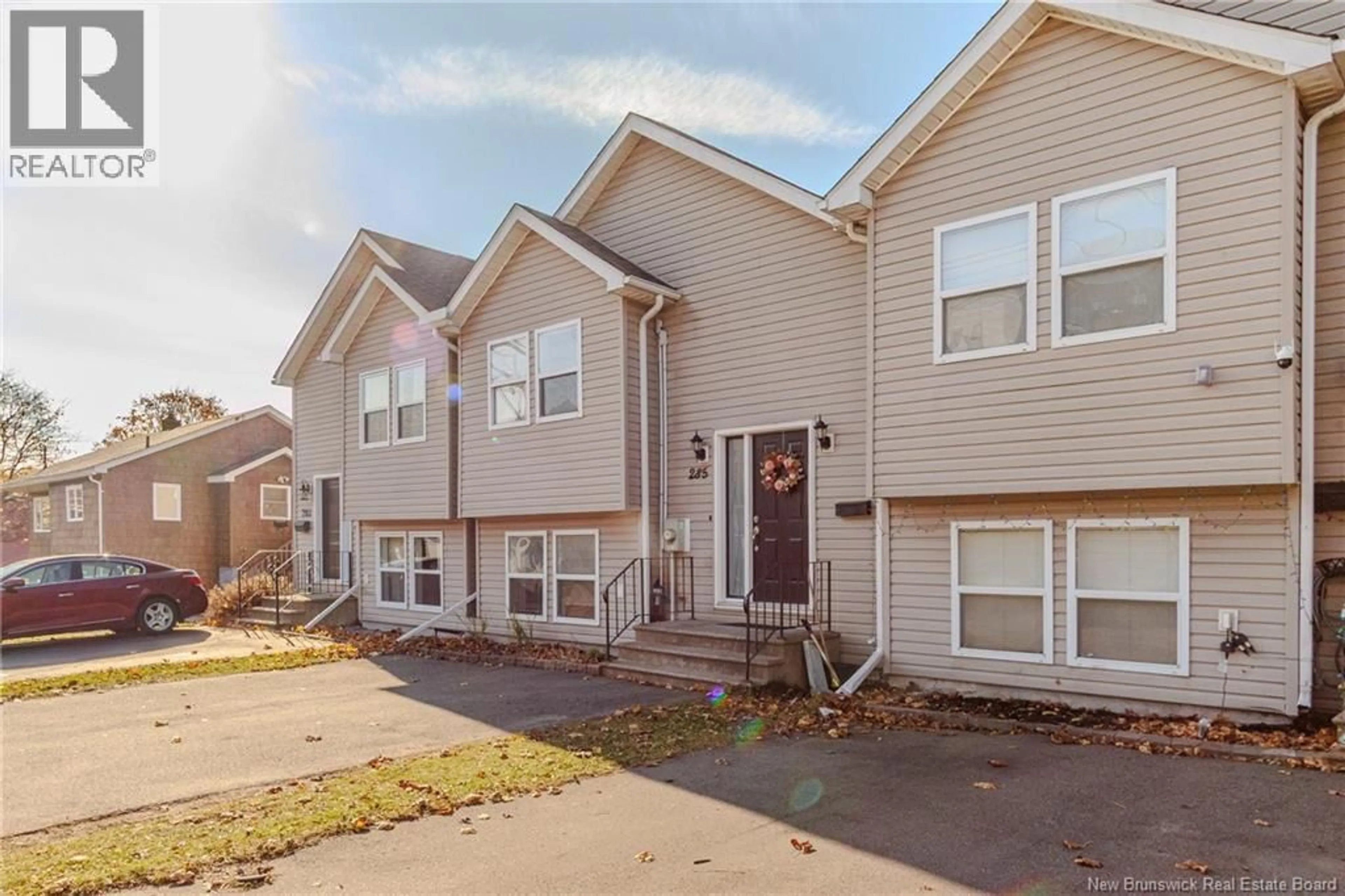 Home with vinyl exterior material, street for 285 MILLIDGE AVE, Saint John New Brunswick E2K2M4