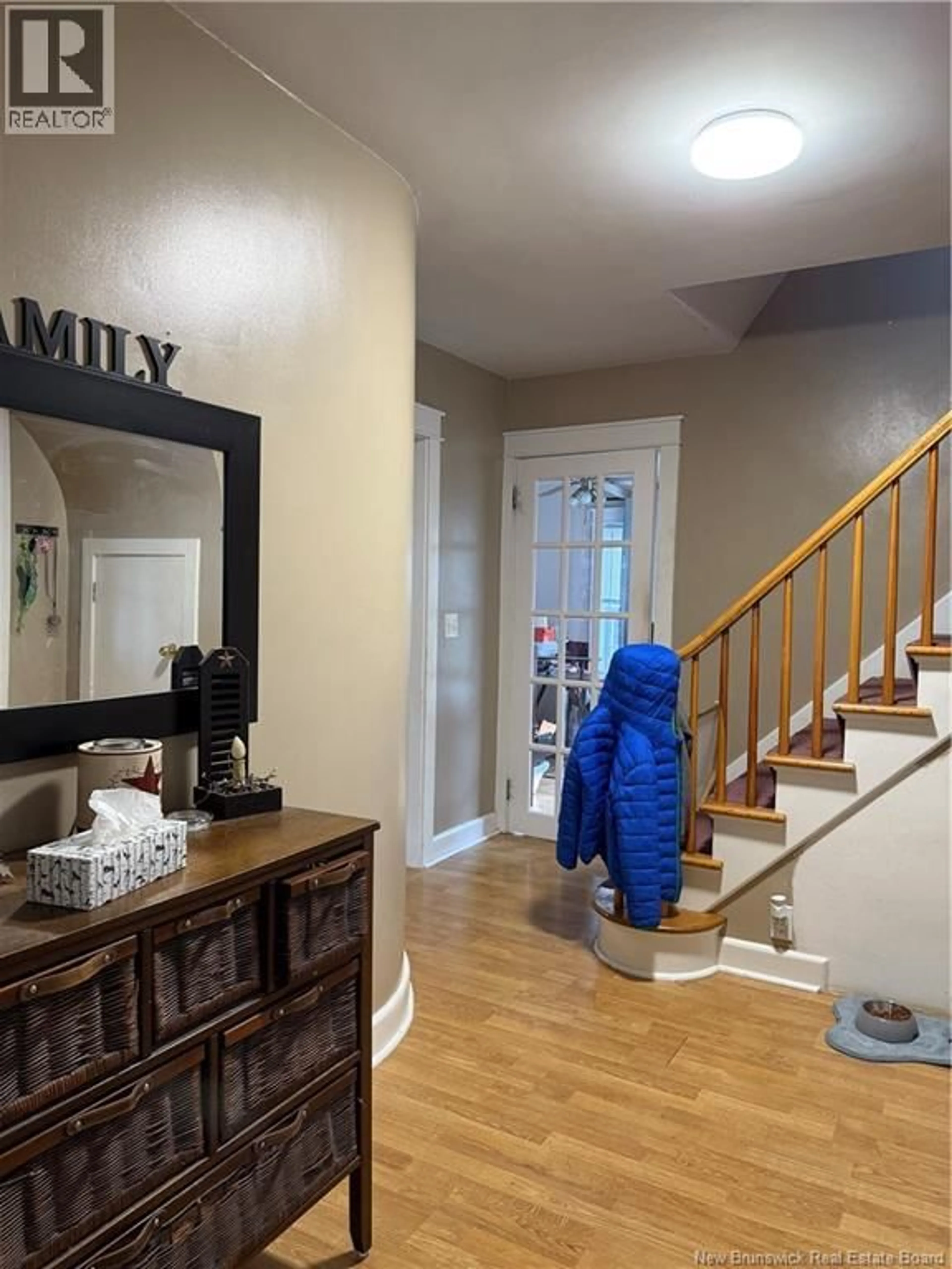 Indoor entryway for 58 OAK STREET, McAdam New Brunswick E6J1M6