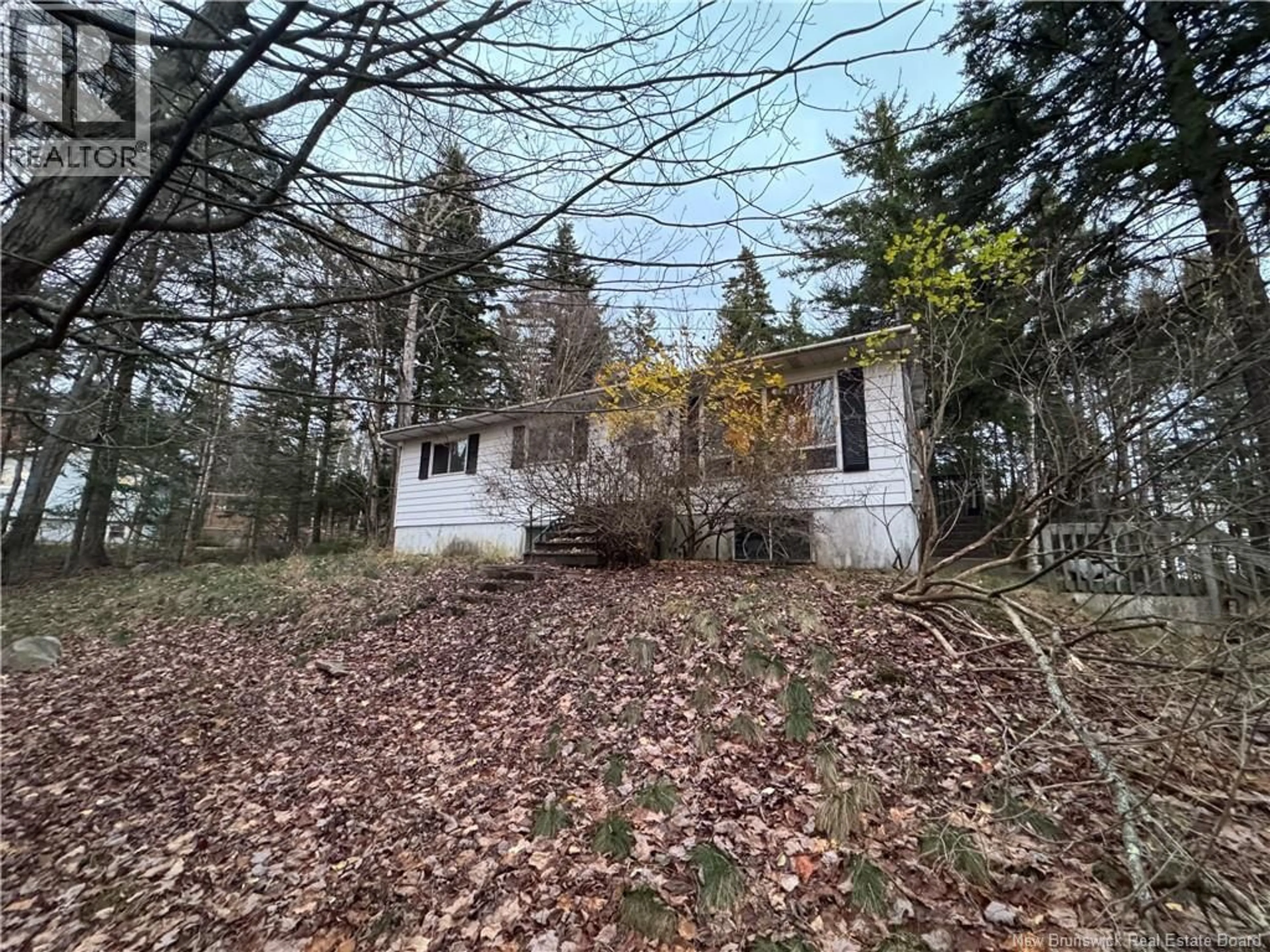 A pic from outside/outdoor area/front of a property/back of a property/a pic from drone, forest/trees view for 6 WYNN STREET, Rothesay New Brunswick E2E2B4