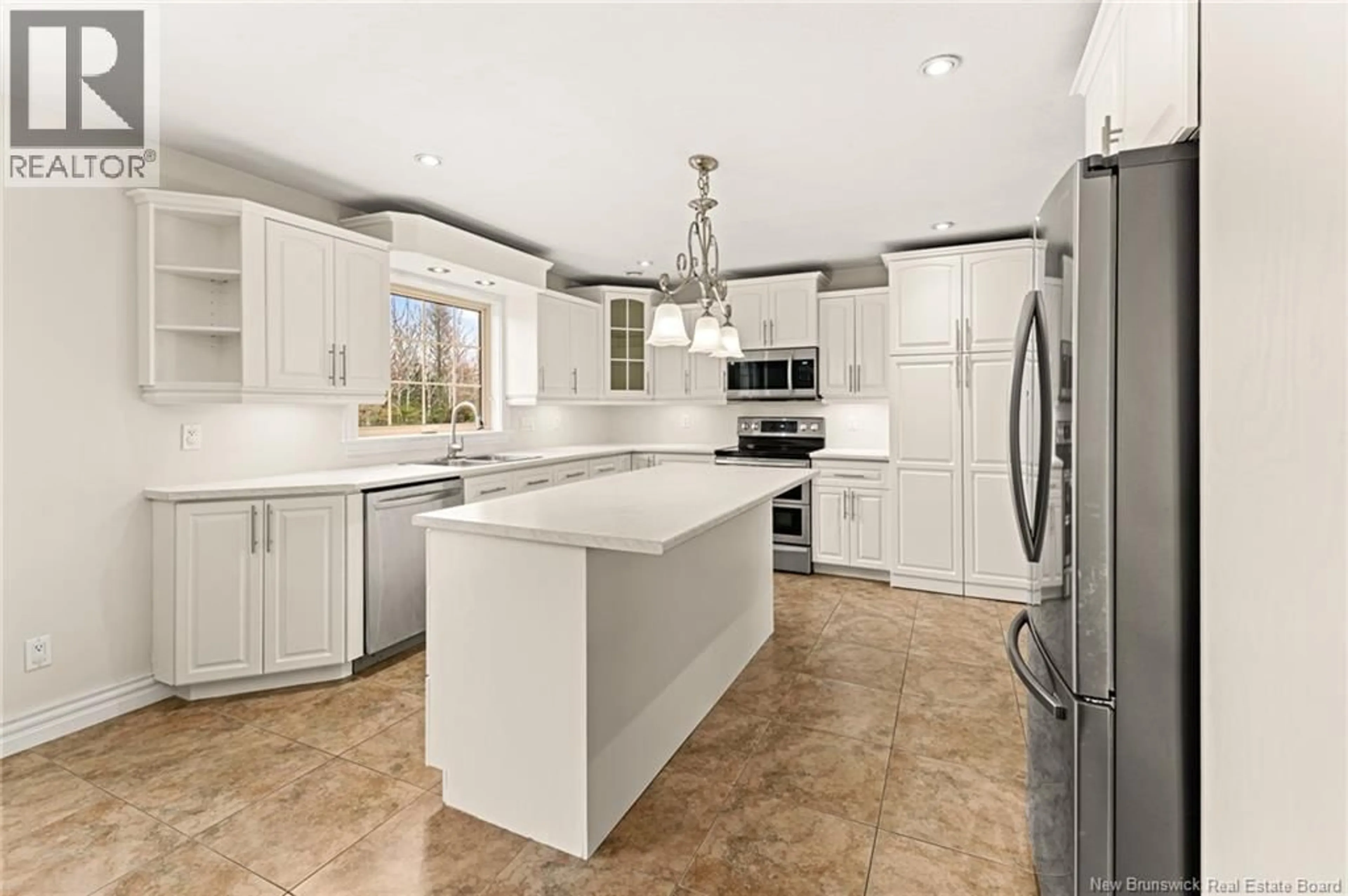 Open concept kitchen, ceramic/tile floor for 160 DANIEL DRIVE, Irishtown New Brunswick E1H0B4