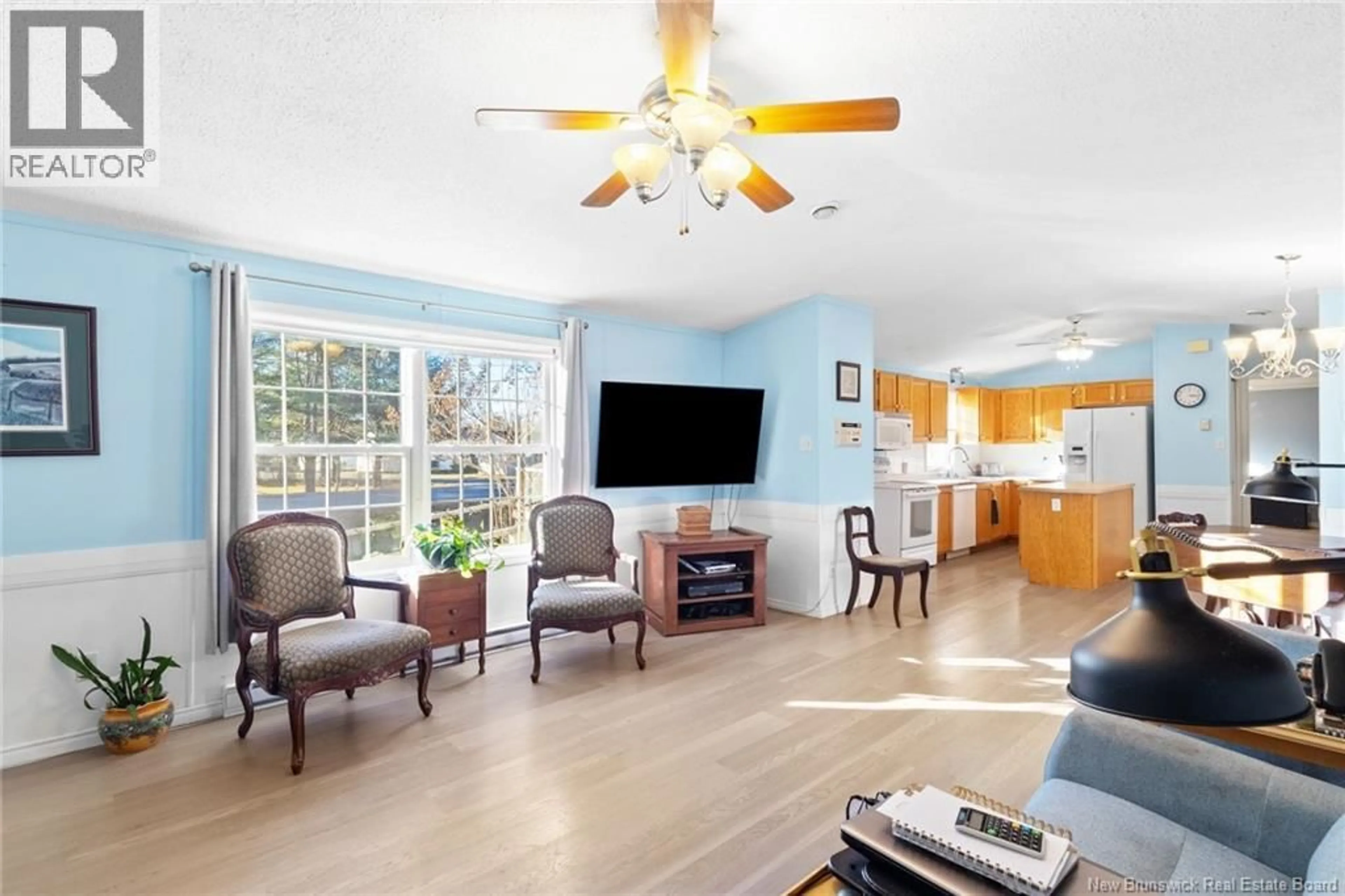 Living room with furniture, ceramic/tile floor for 583 NEVERS ROAD, Waasis New Brunswick E3B9C9