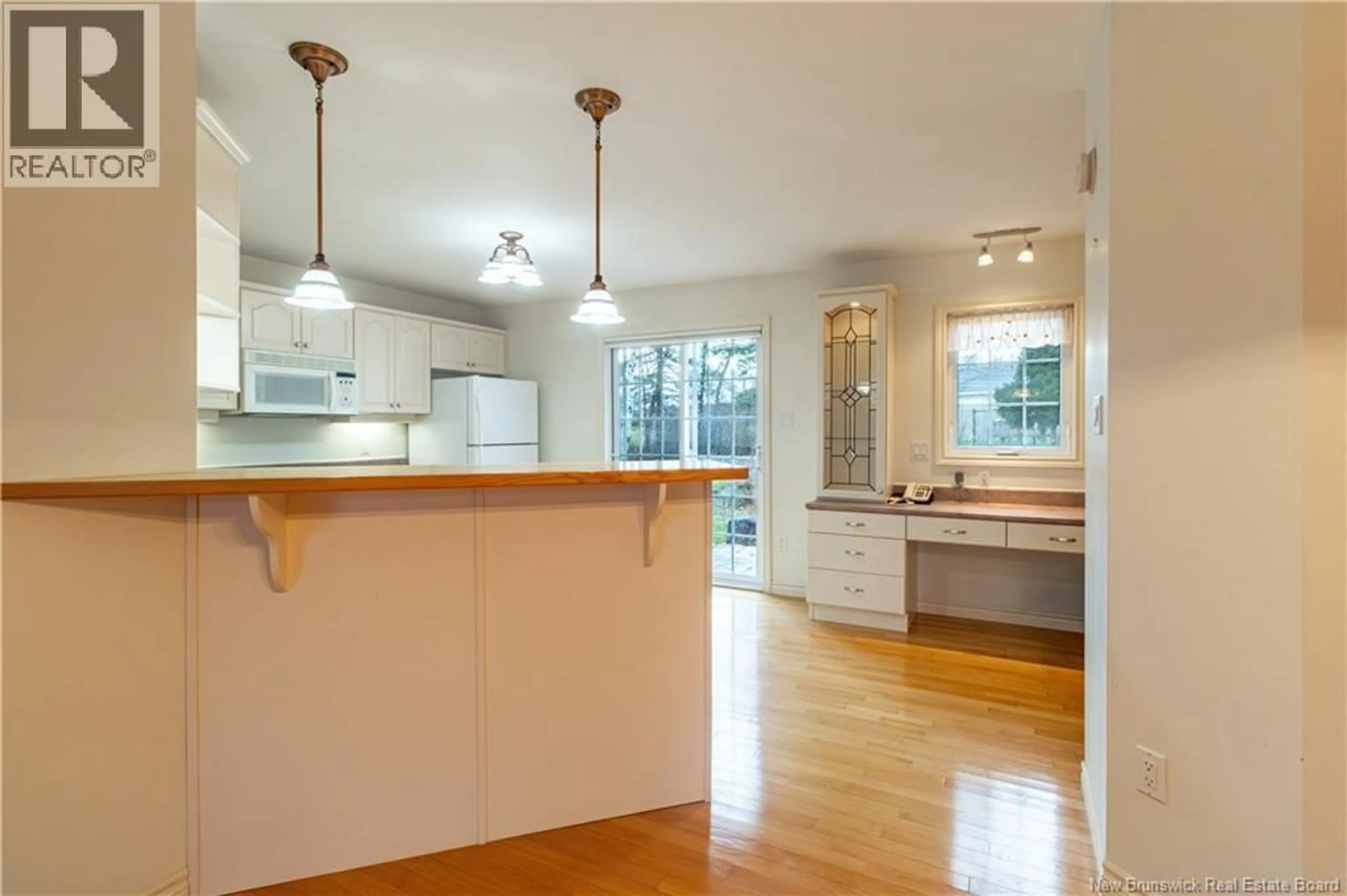 Open concept kitchen, wood/laminate floor for 131 BRYANT DRIVE, Sussex New Brunswick E4E5X1