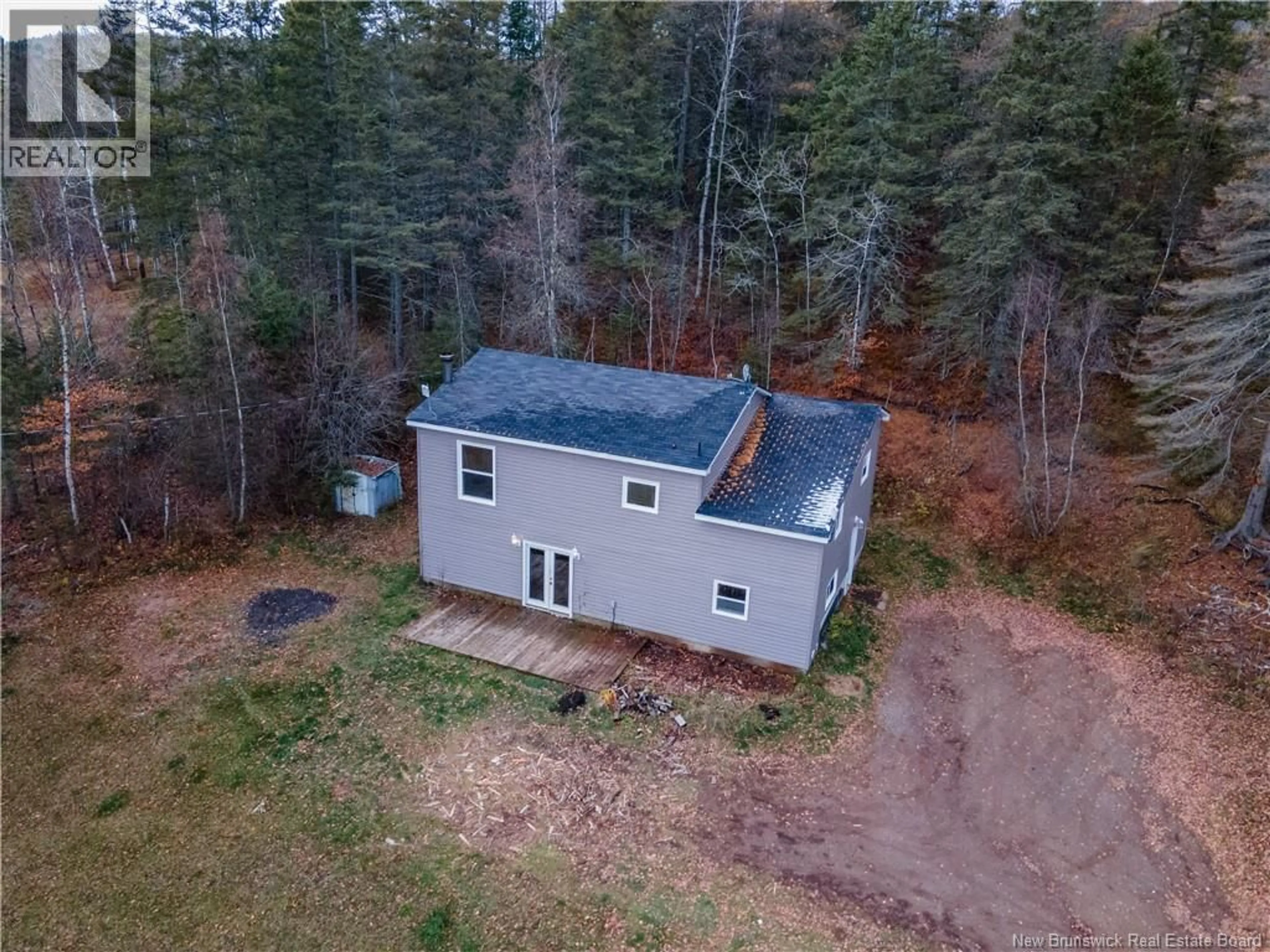 A pic from outside/outdoor area/front of a property/back of a property/a pic from drone, unknown for 187 MCAULEY ROAD, Smiths Creek New Brunswick E4G2P5
