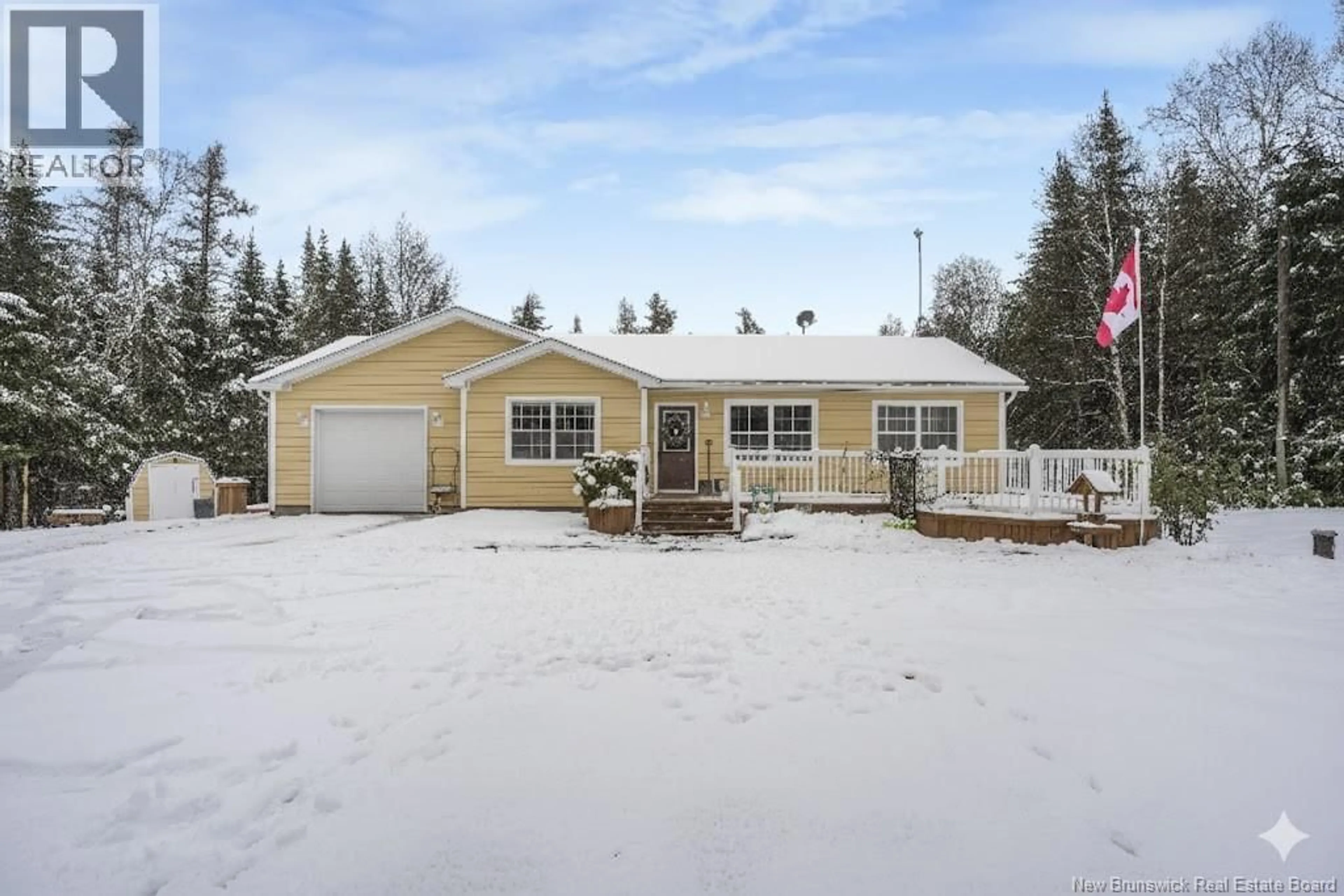 Home with vinyl exterior material, street for 3068 620 ROUTE, Cardigan New Brunswick E6B1M1