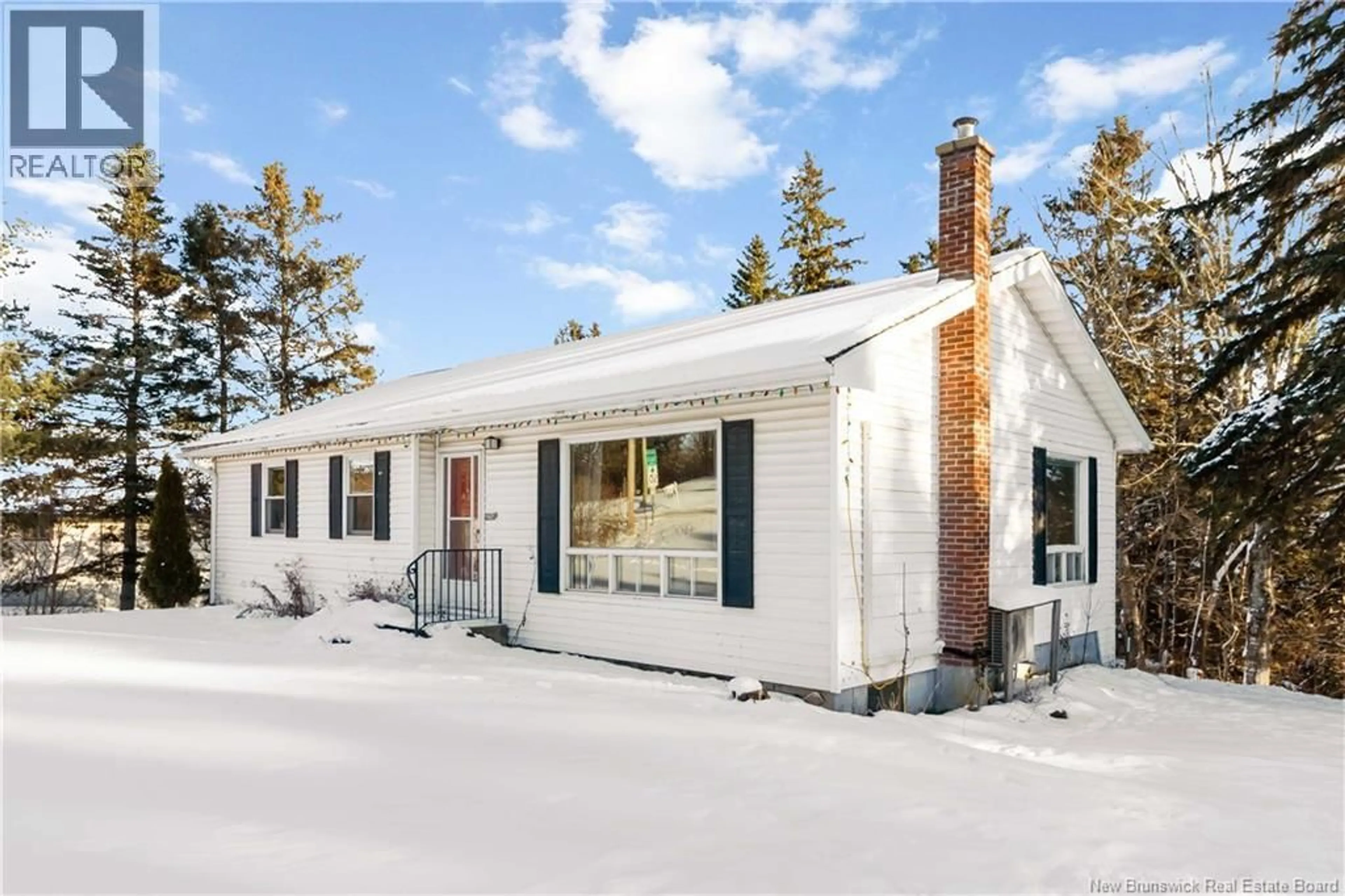 Home with vinyl exterior material, street for 3258 MOUNTAIN ROAD, Lutes Mountain New Brunswick E1G2X2