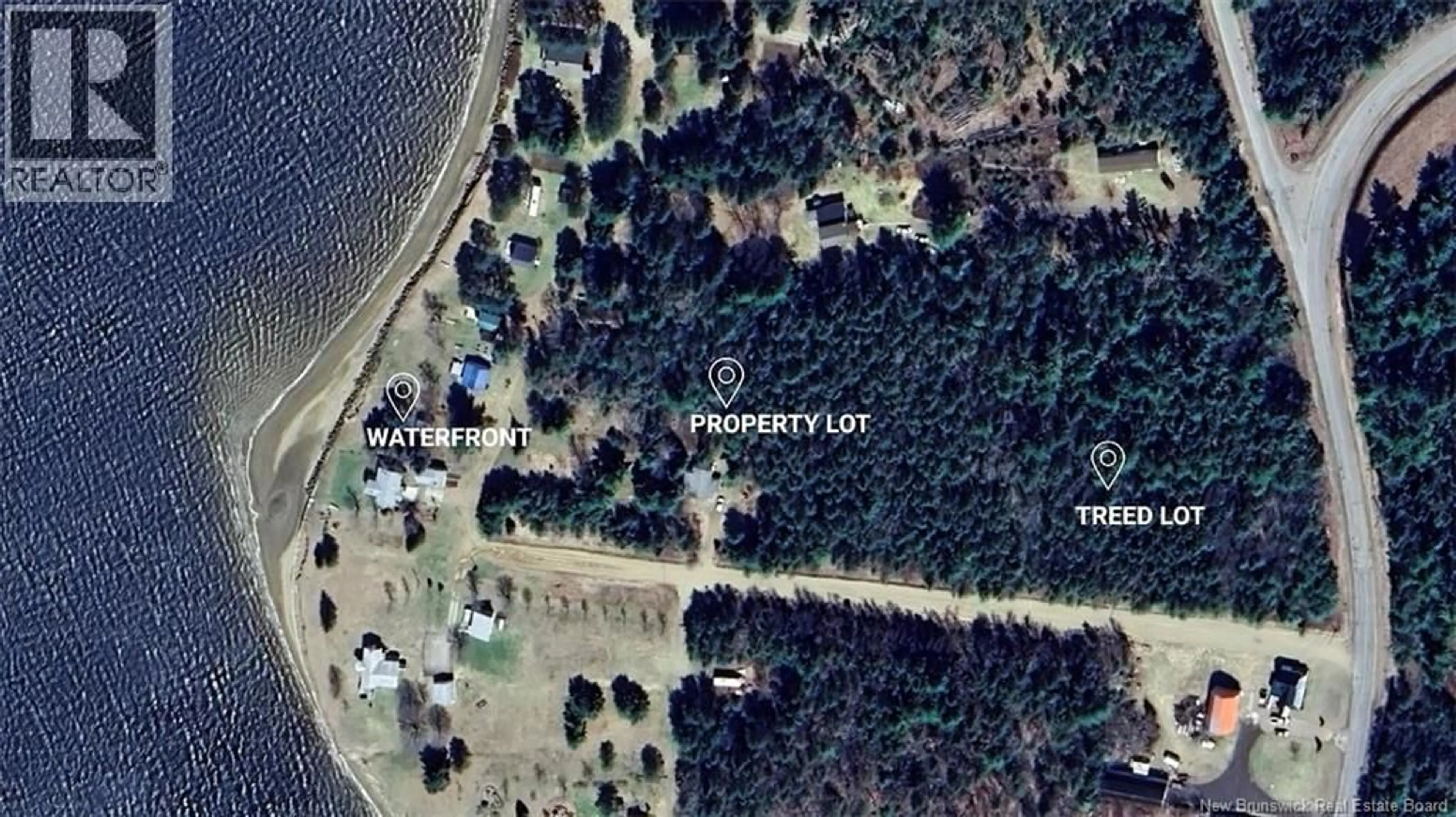 A pic from outside/outdoor area/front of a property/back of a property/a pic from drone, unknown for 40 ALLISON LANE, Jardineville New Brunswick E4W2H1